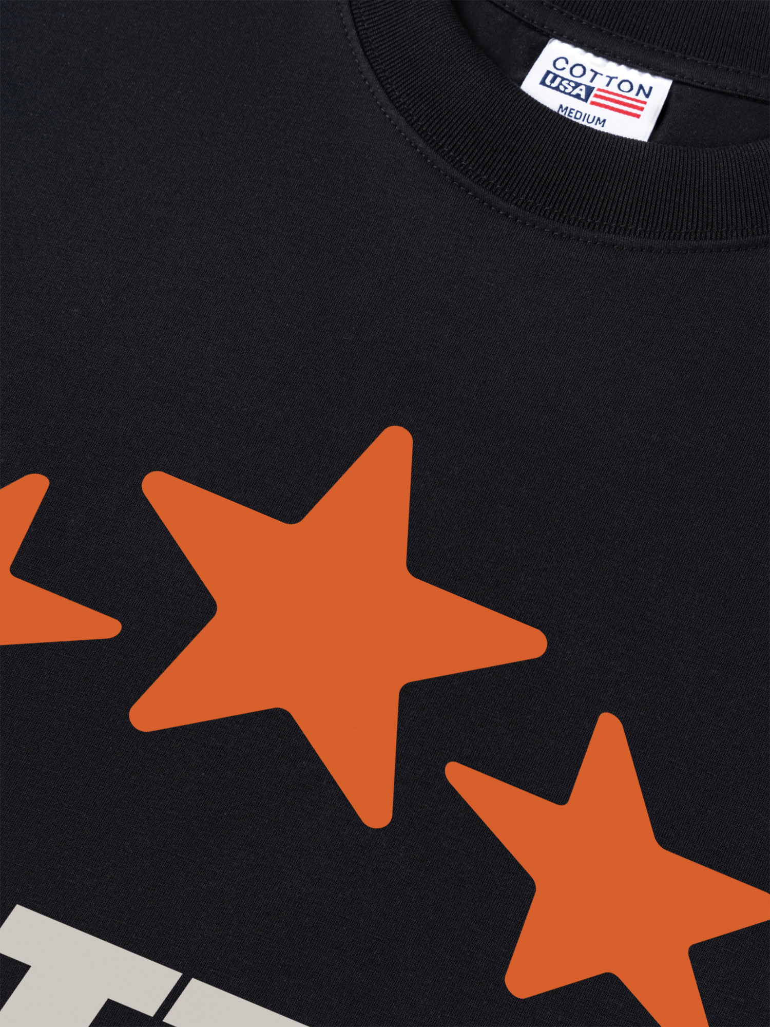 Áo Thun Relaxed Fit USA Fliction Star