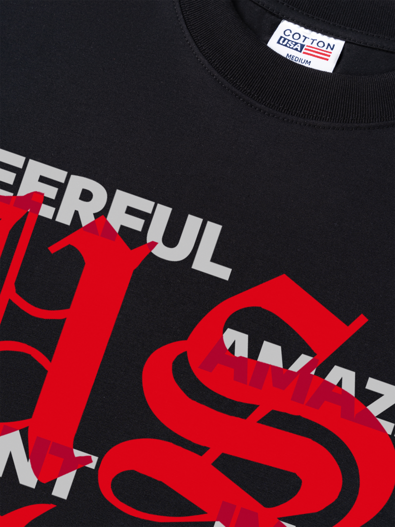 Áo Thun Relaxed Fit USA Classic Positive