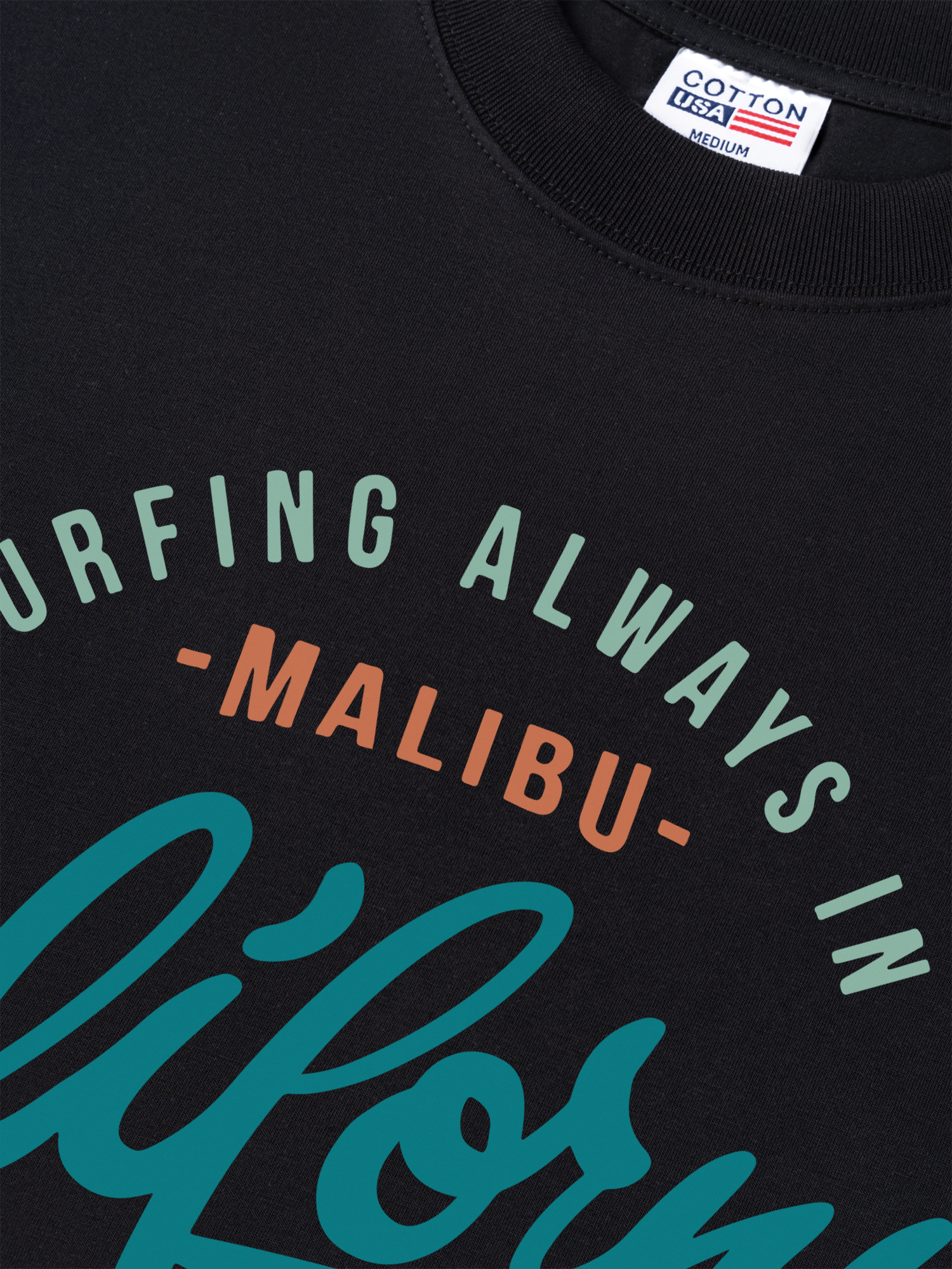 Áo Thun Relaxed Fit City Malibu West Coast