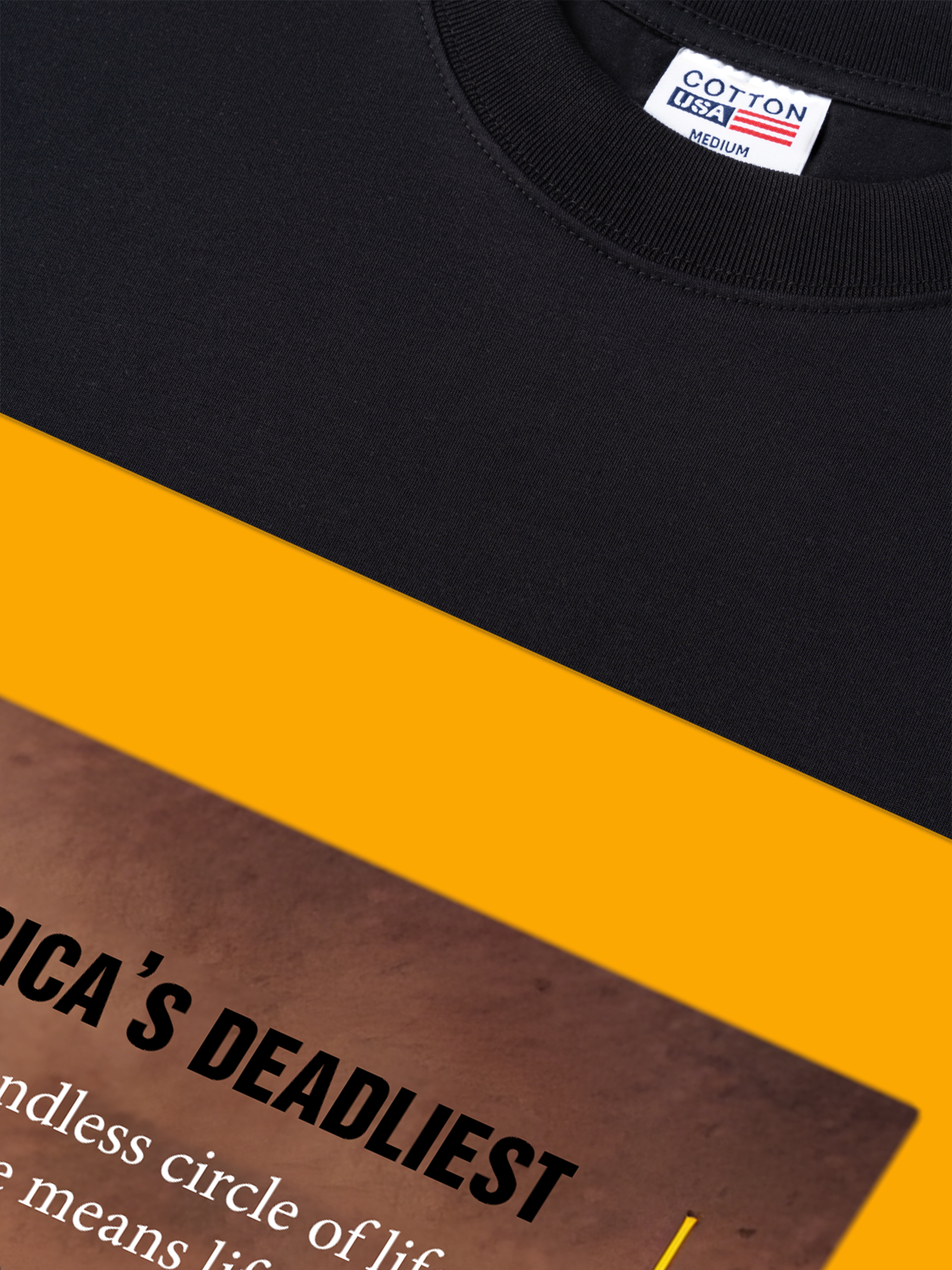 Áo Thun Relaxed Fit Wild Life Africa's Deadliest