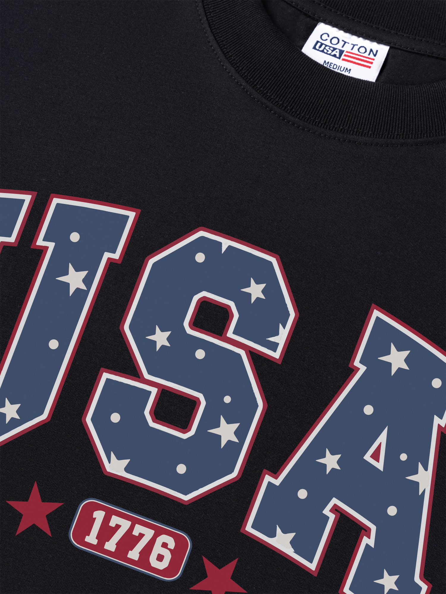 Áo Thun Relaxed USA Retro Star