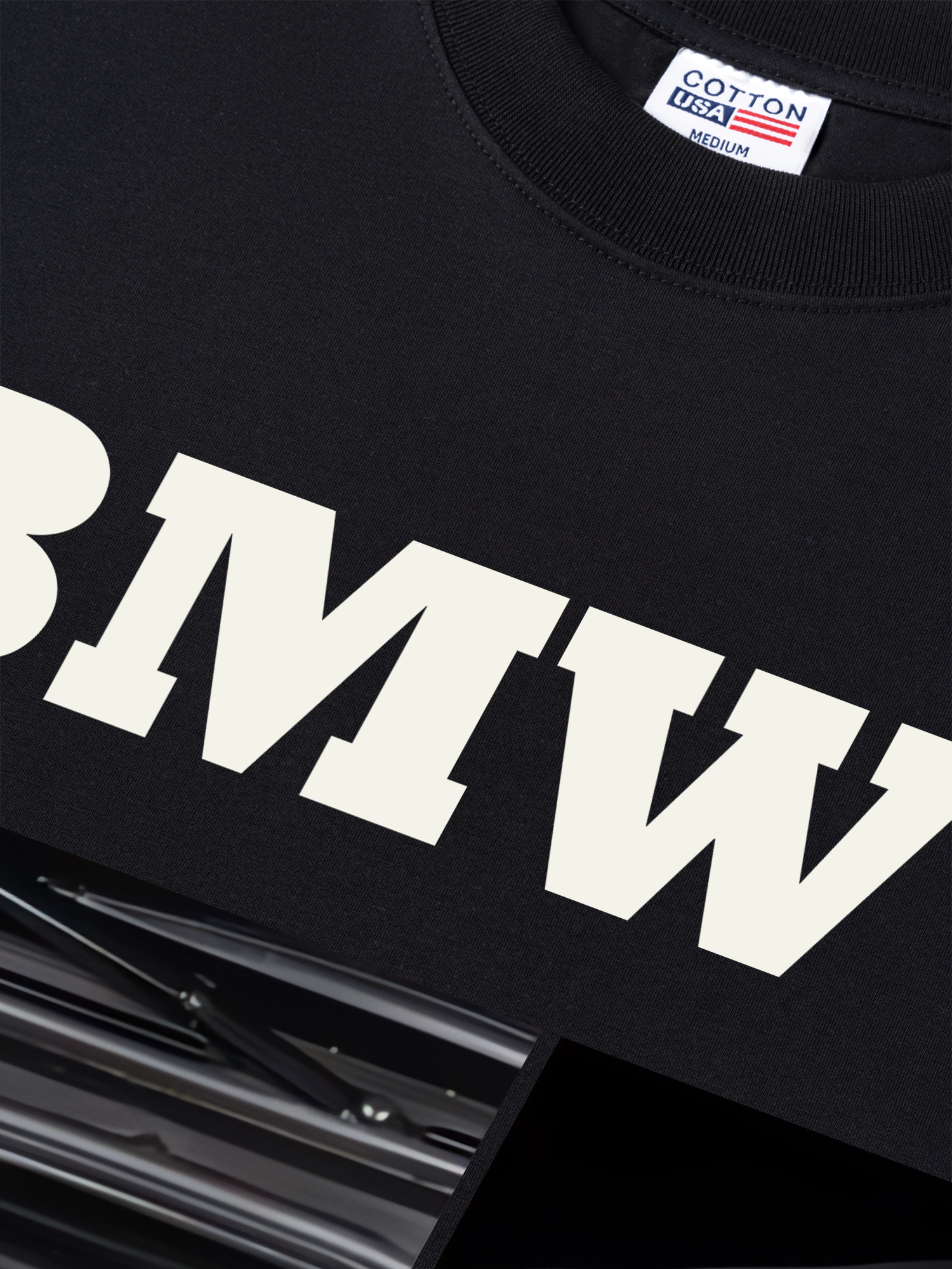 Áo Thun Relaxed Fit BMW M3 GTR Silver