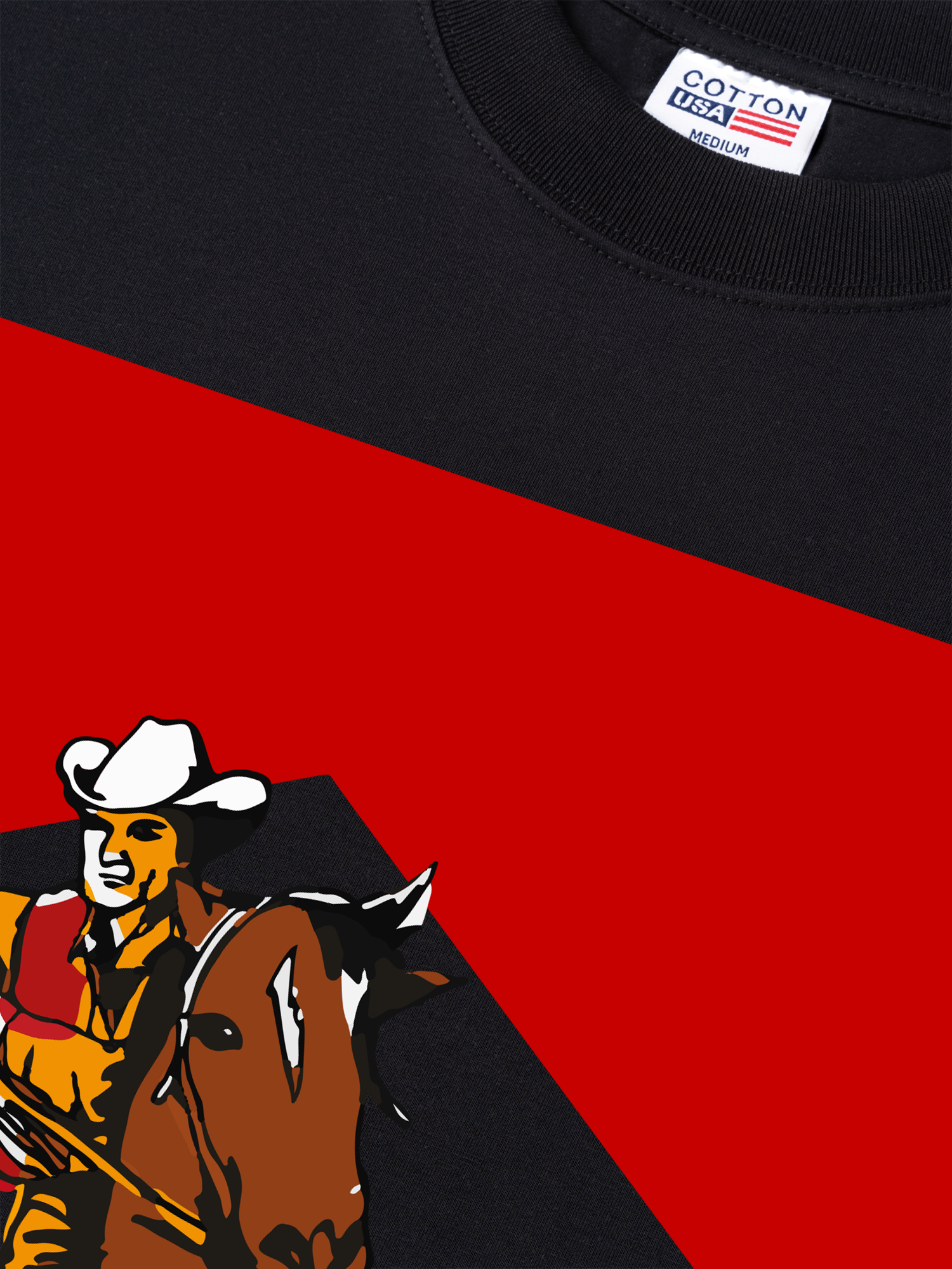 Áo Thun Relaxed Fit Marlboro Hunting Cowboy