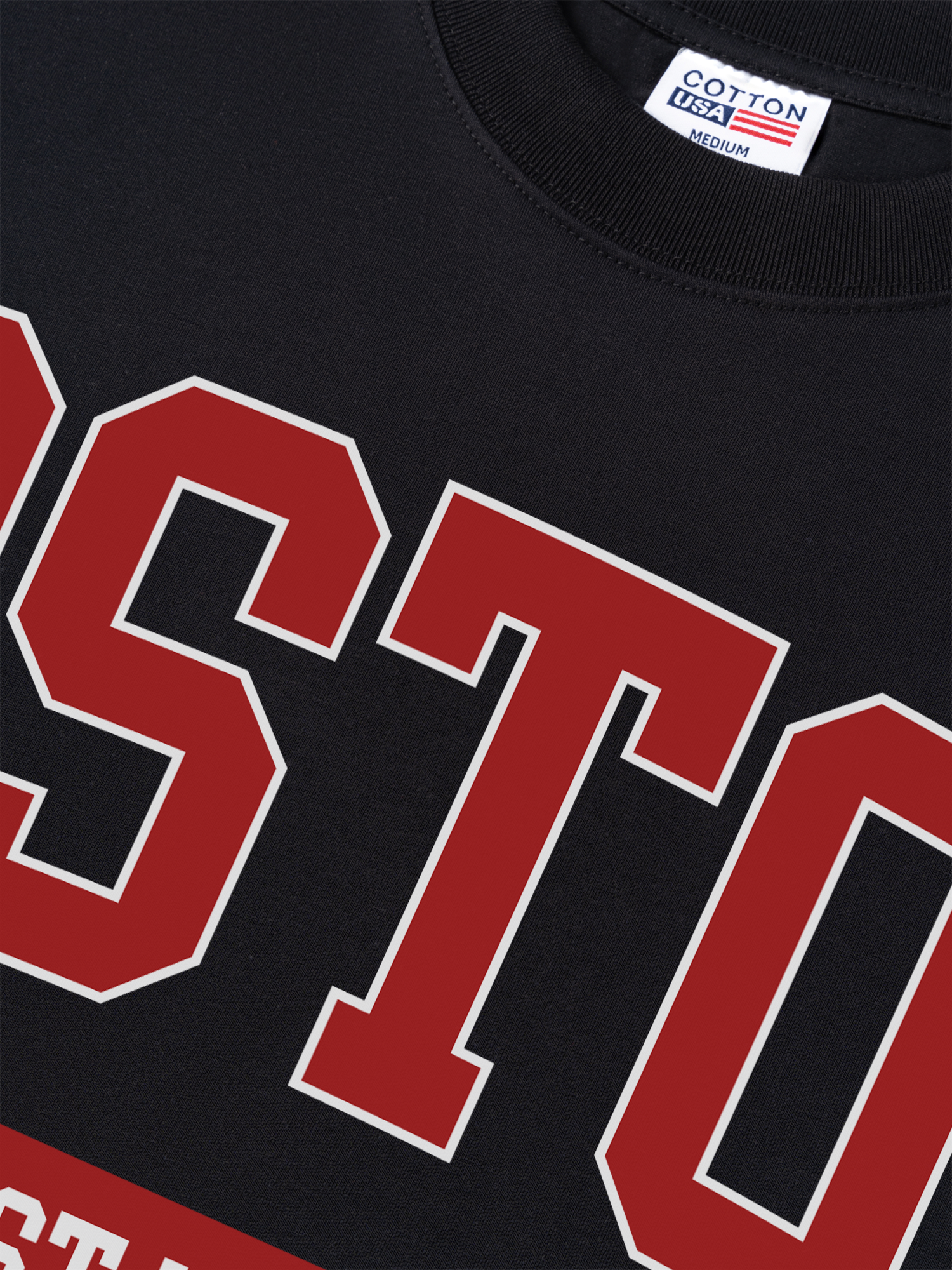 Áo Thun Relaxed Fit Baseball Collage Boston