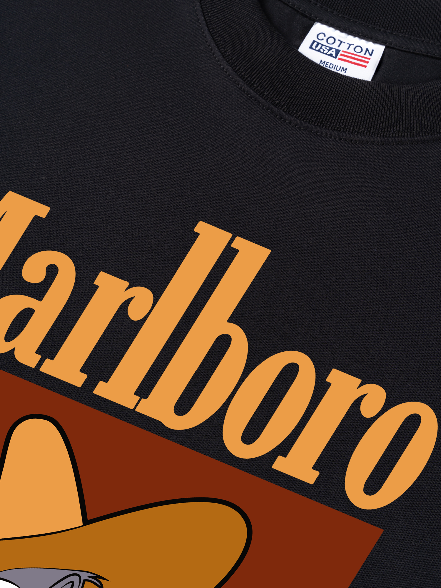Áo Thun Relaxed Fit Marlboro Bug Bunny Cowboy