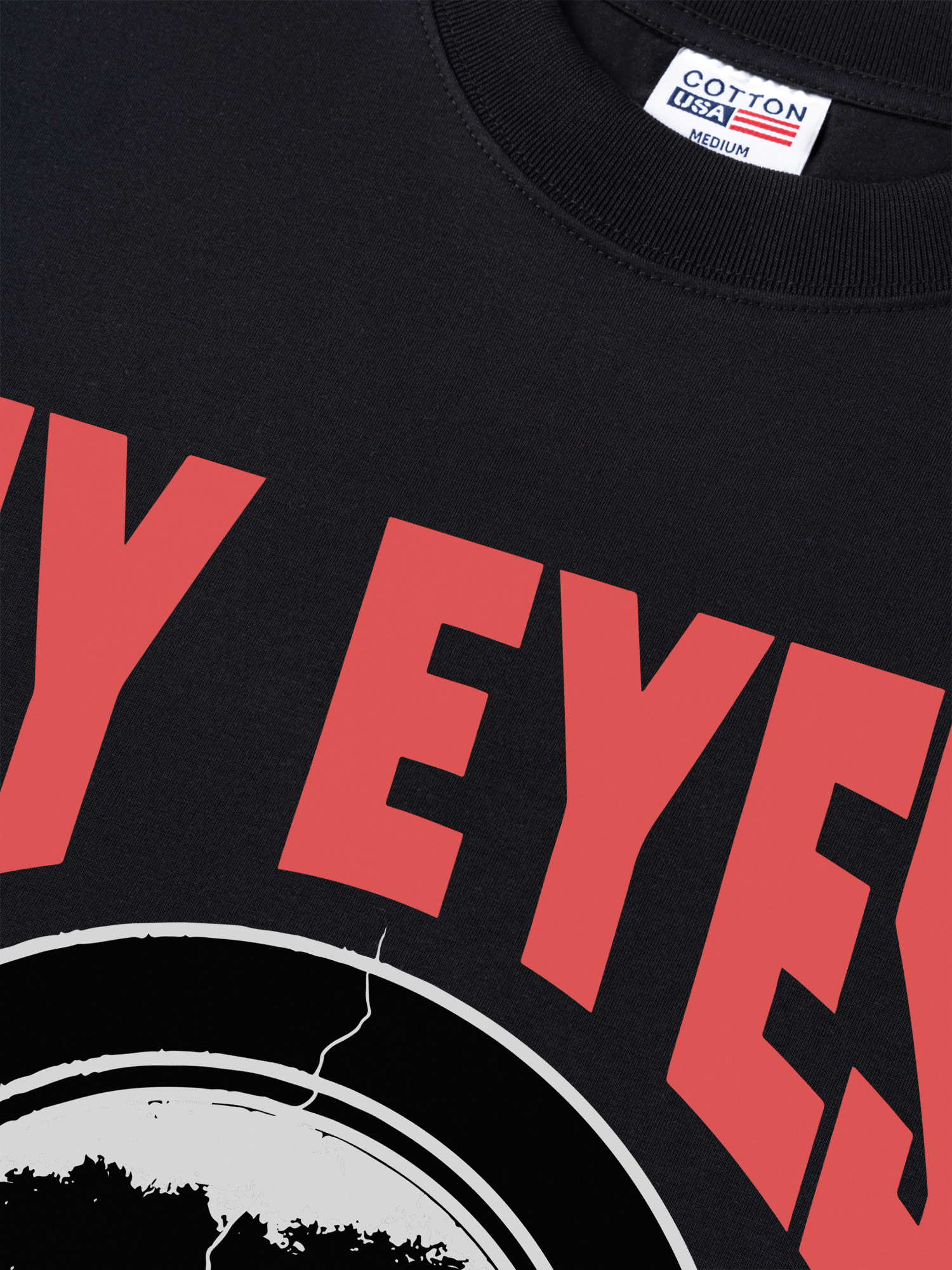 Áo Thun Relaxed Fit Rapper Travis Scott My Eyes