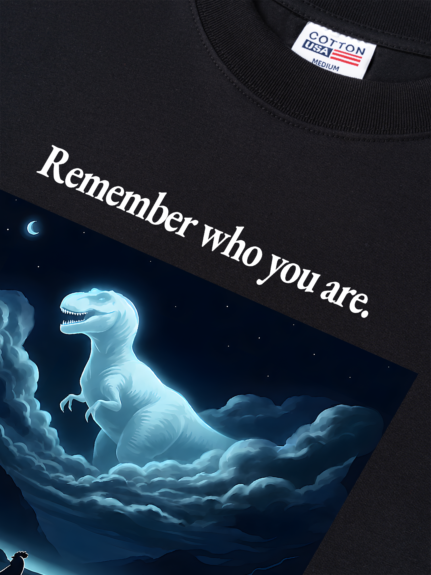 Áo Thun Relaxed Fit Remember Who You Are