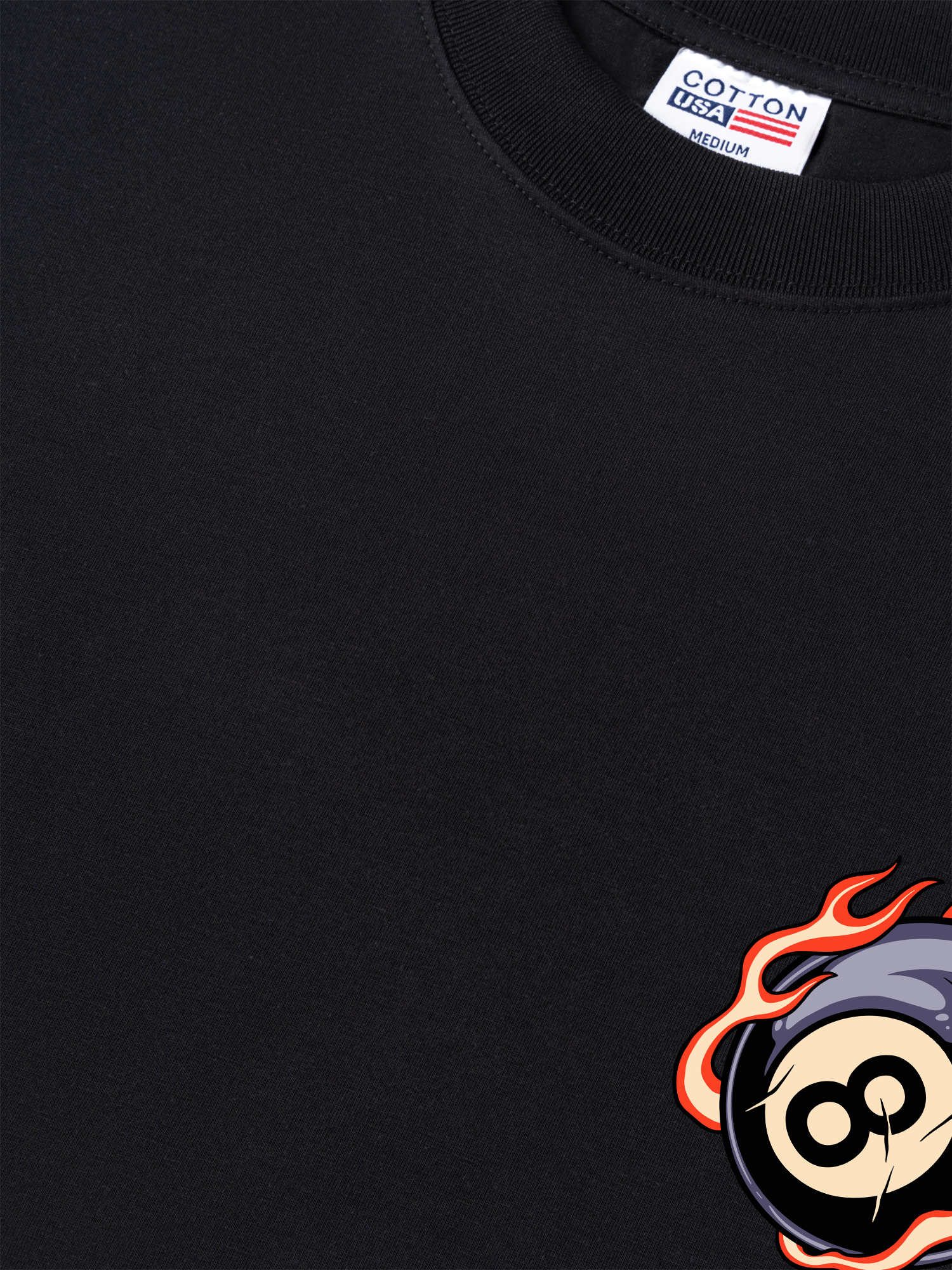 Áo Thun Relaxed Fit Billiards Flame Eight