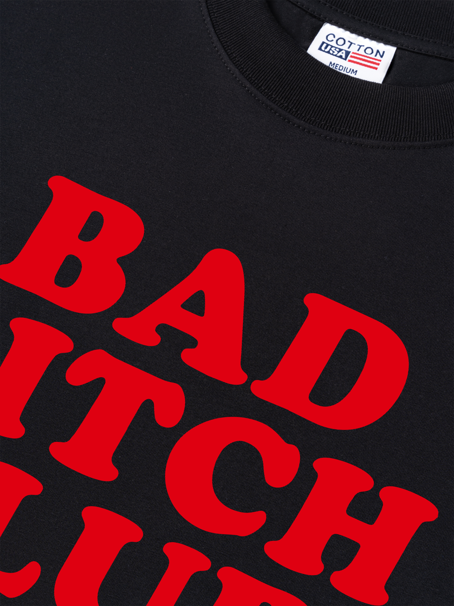 Áo Thun Relaxed Fit Bad Bitch Club