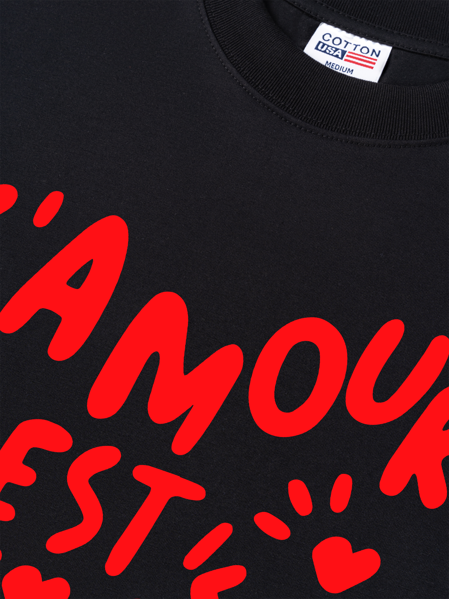 Áo Thun Relaxed Fit Lamour Est Declare