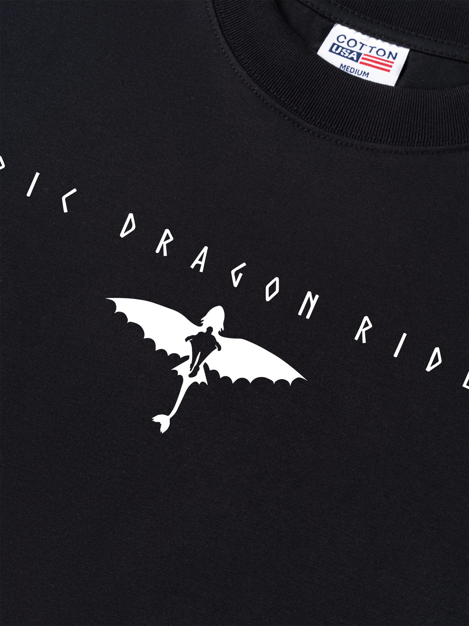 Áo Thun Relaxed Fit Dragon Rider