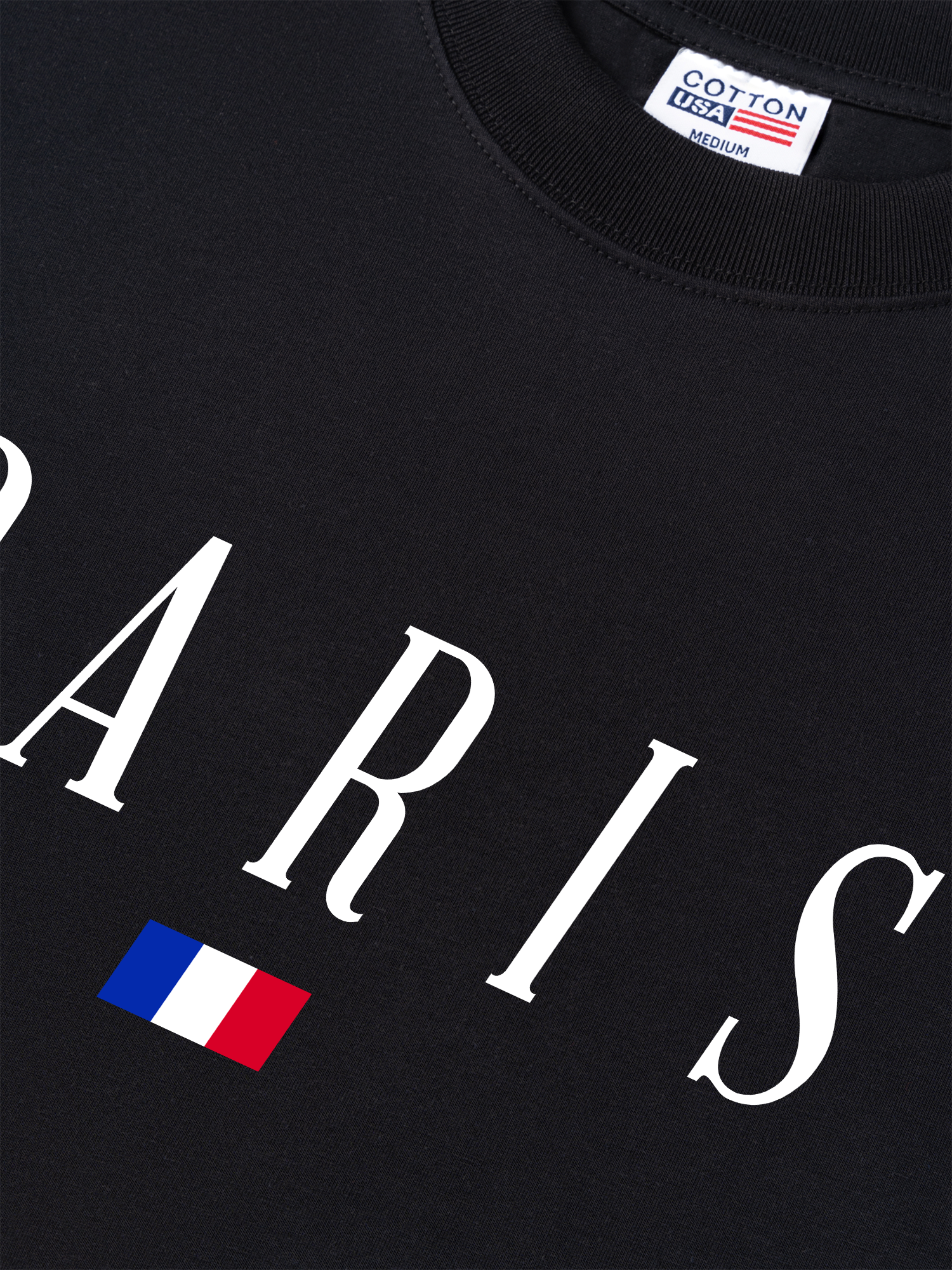 Áo Thun Relaxed Fit Paris Minimalist