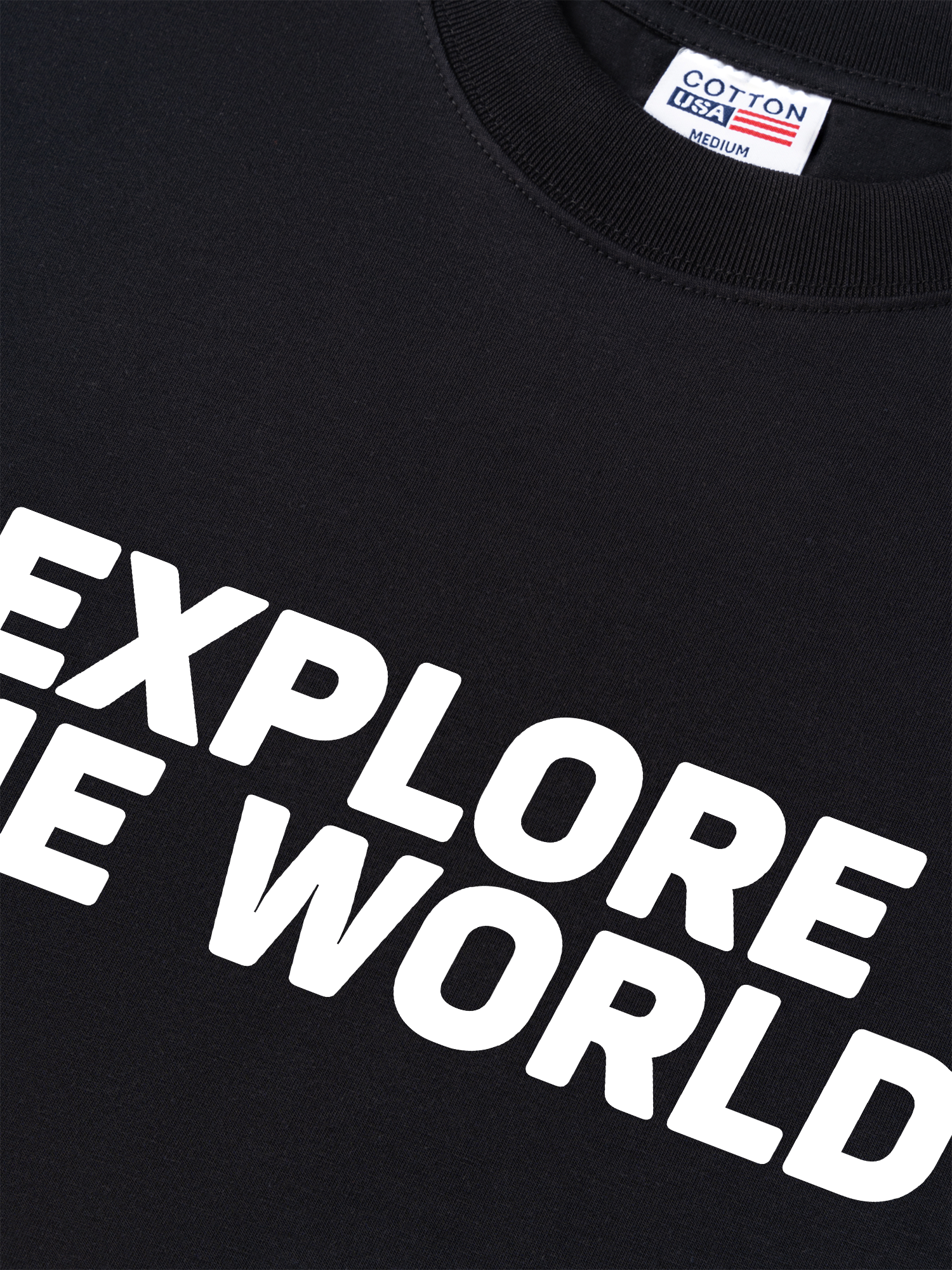 Áo Thun Relaxed Fit World Map