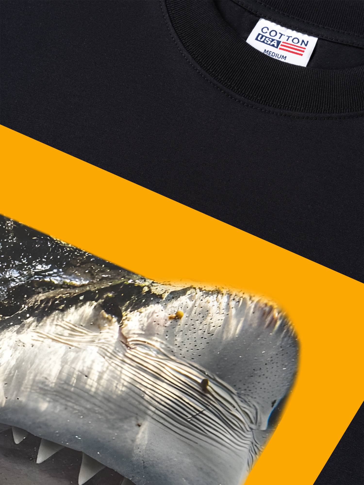 Áo Thun Relaxed Fit Wild Life Deadly Deep Sea