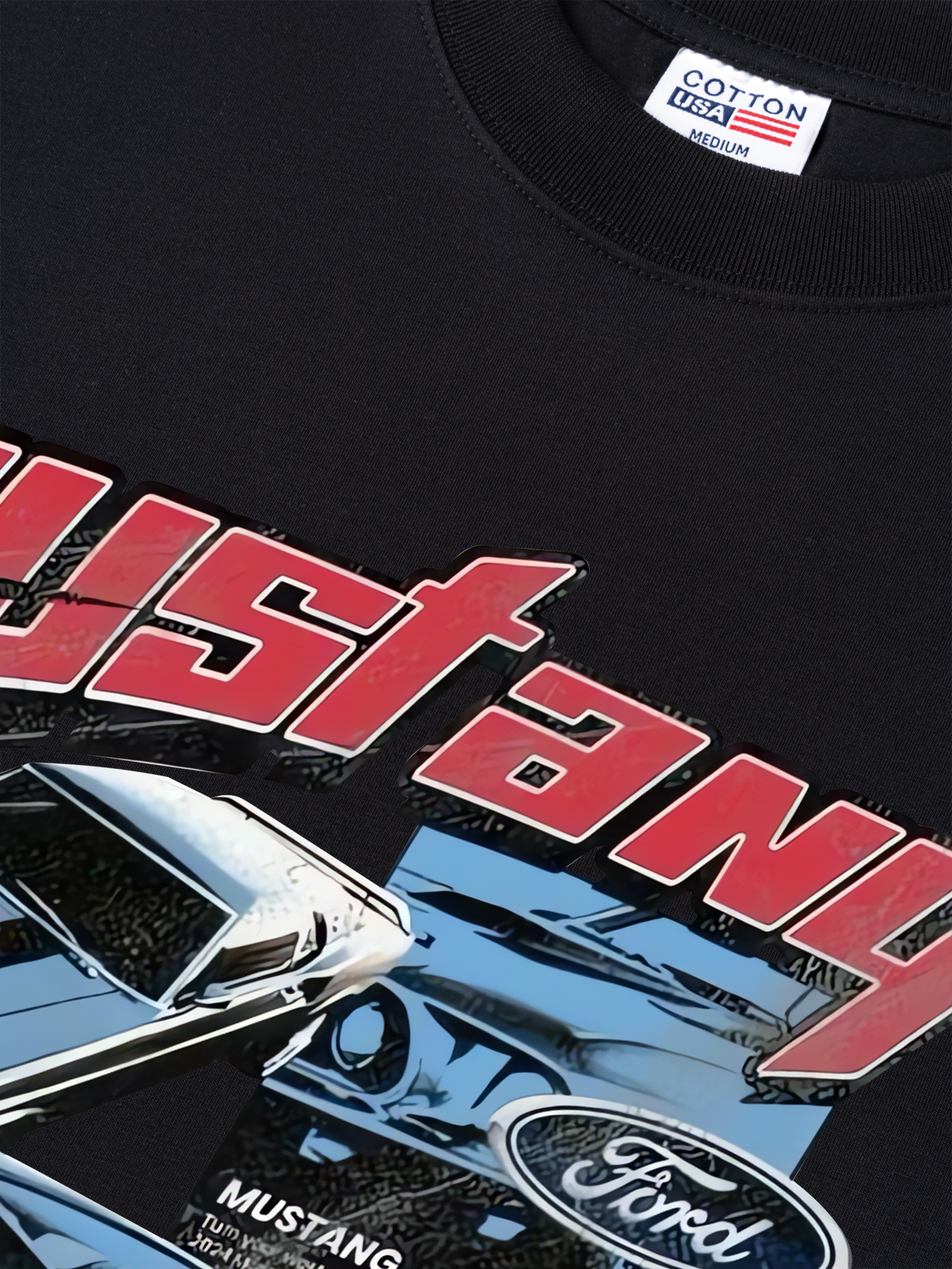 Áo Thun Relaxed Fit Ford Vintage Blue