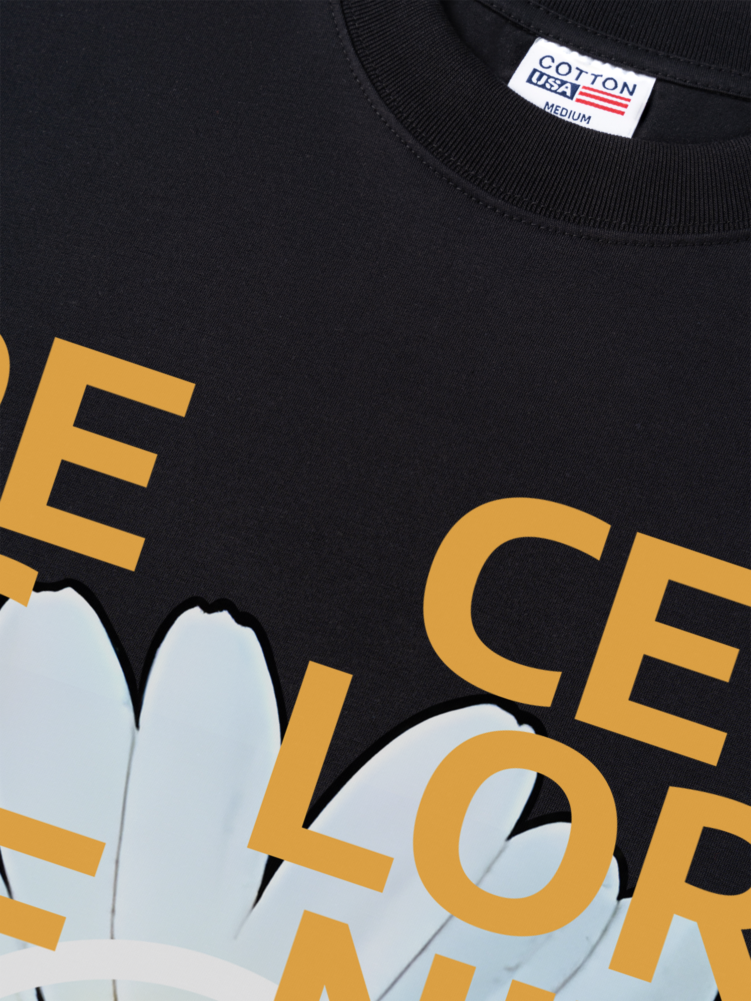 Áo Thun Relaxed Fit Floral Peace Color Love