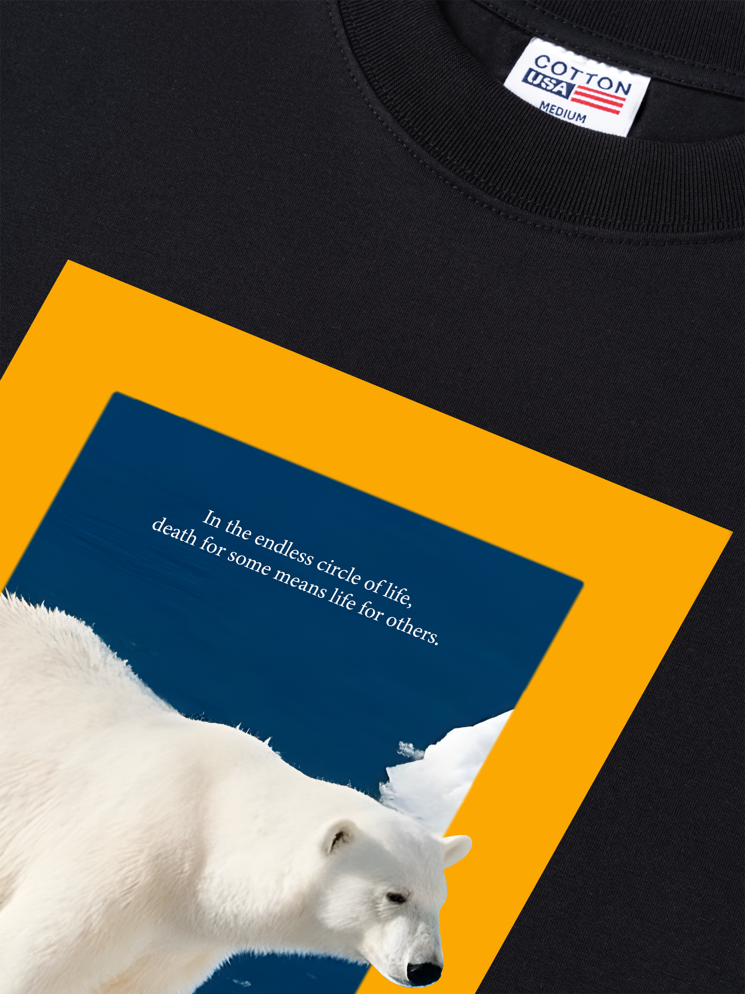 Áo Thun Relaxed Fit Wild Life Polar On Giant Ice