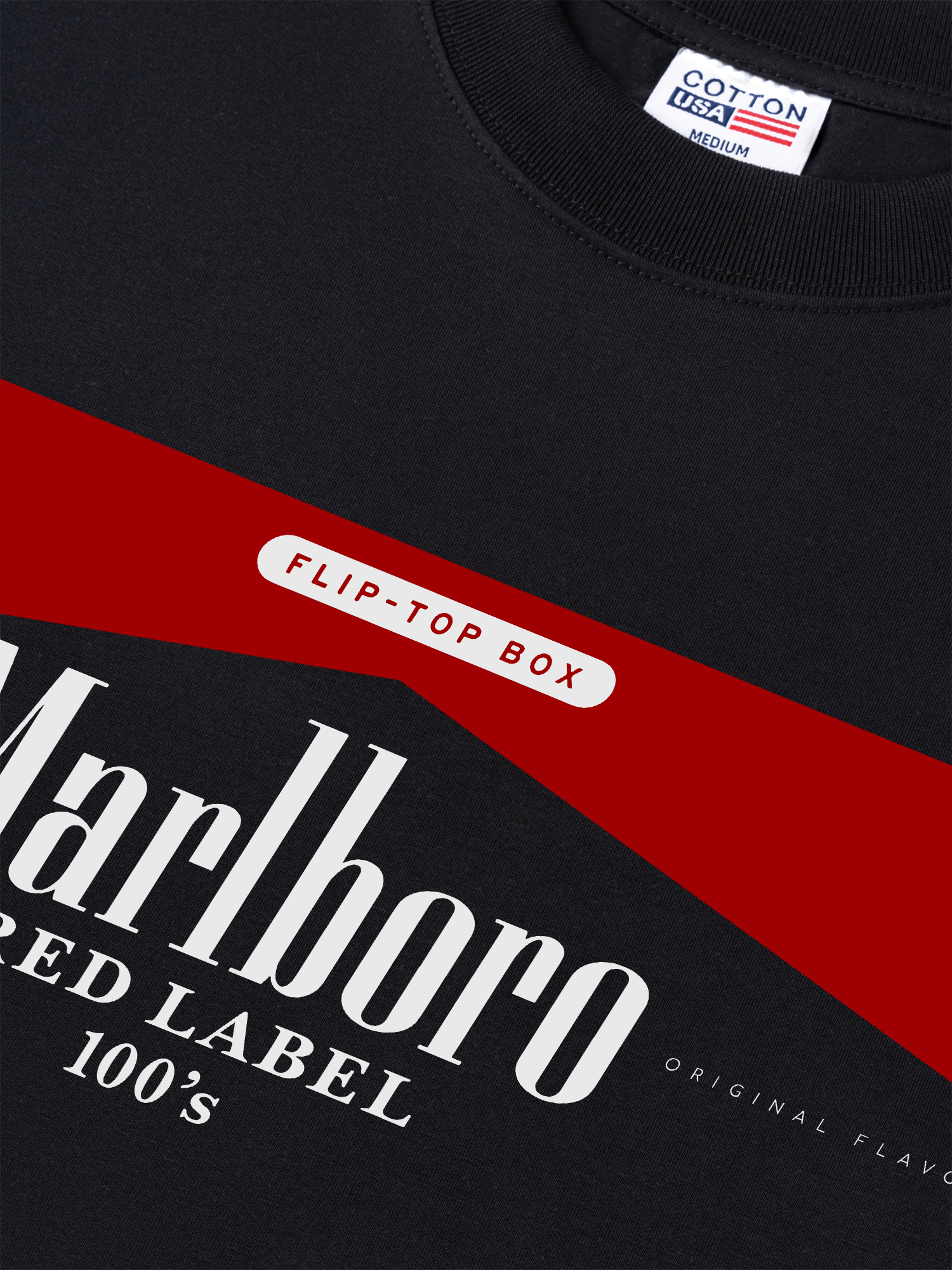 Áo Thun Relaxed Fit Marlboro Flip Top Box
