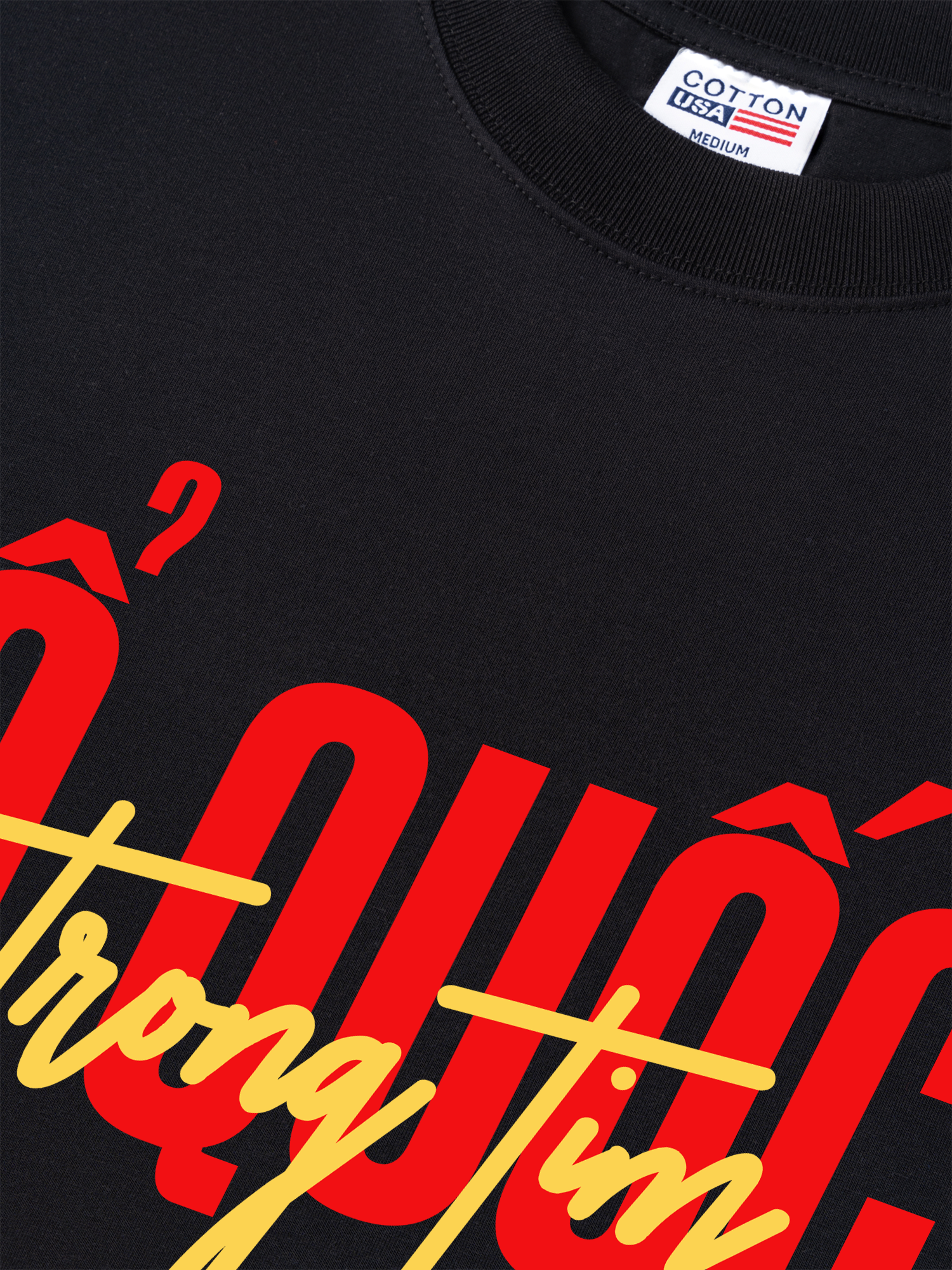 Áo Thun Relaxed Fit Tổ Quốc Trong Tim