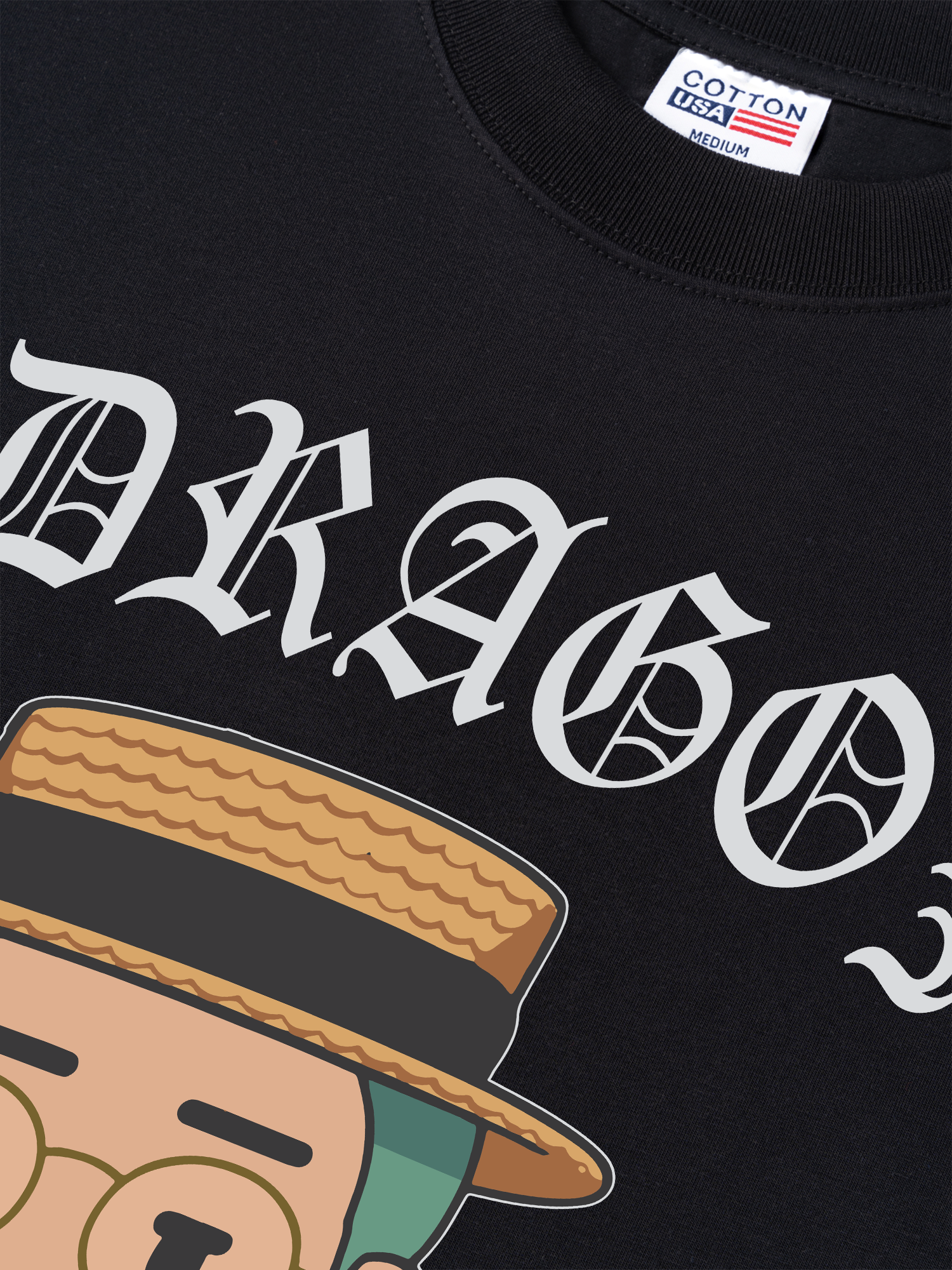 Áo Thun Relaxed Fit Idols Cartoon GD Peace Minusone