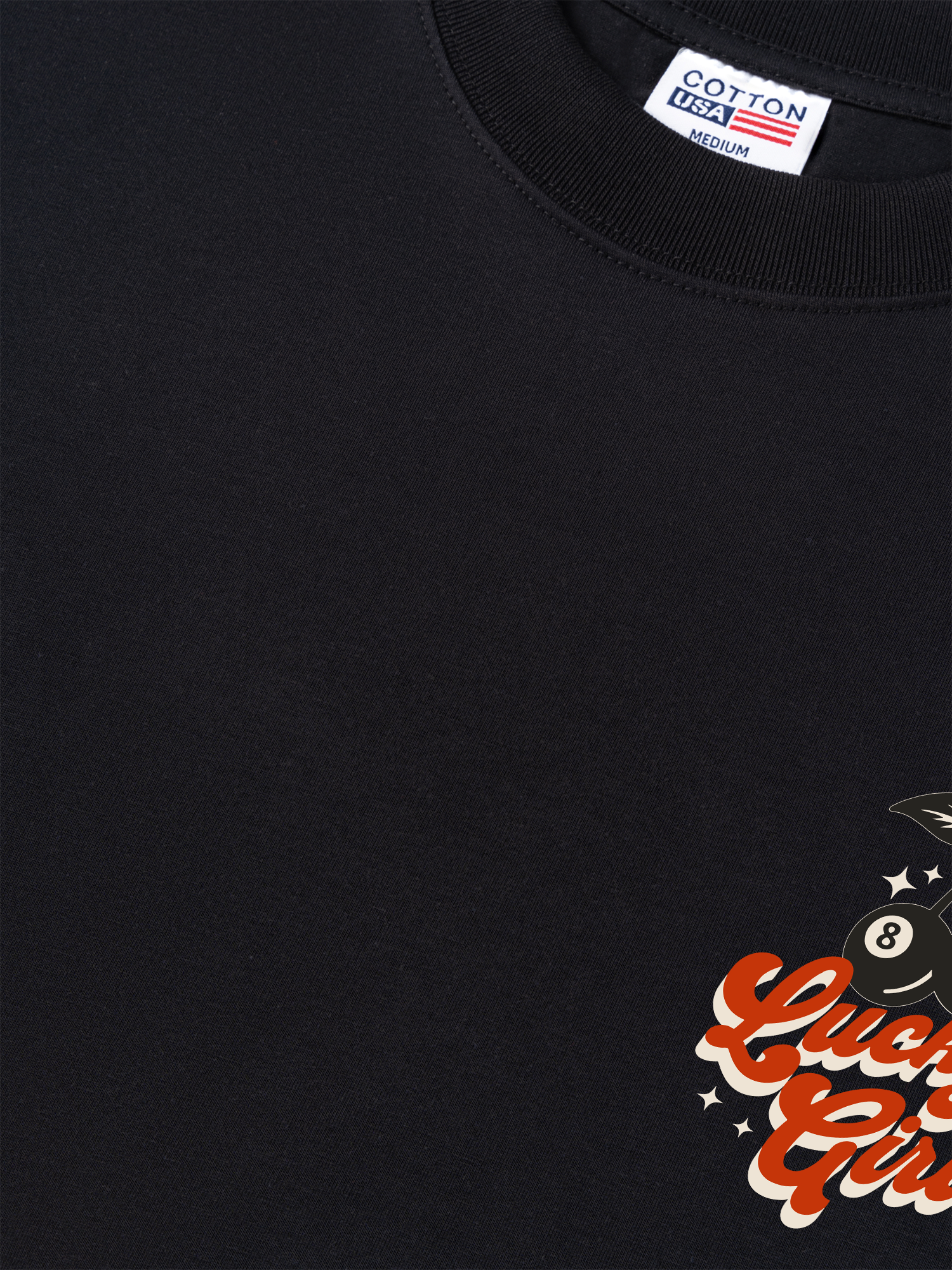 Áo Thun Relaxed Fit Billiards Lucky Girl