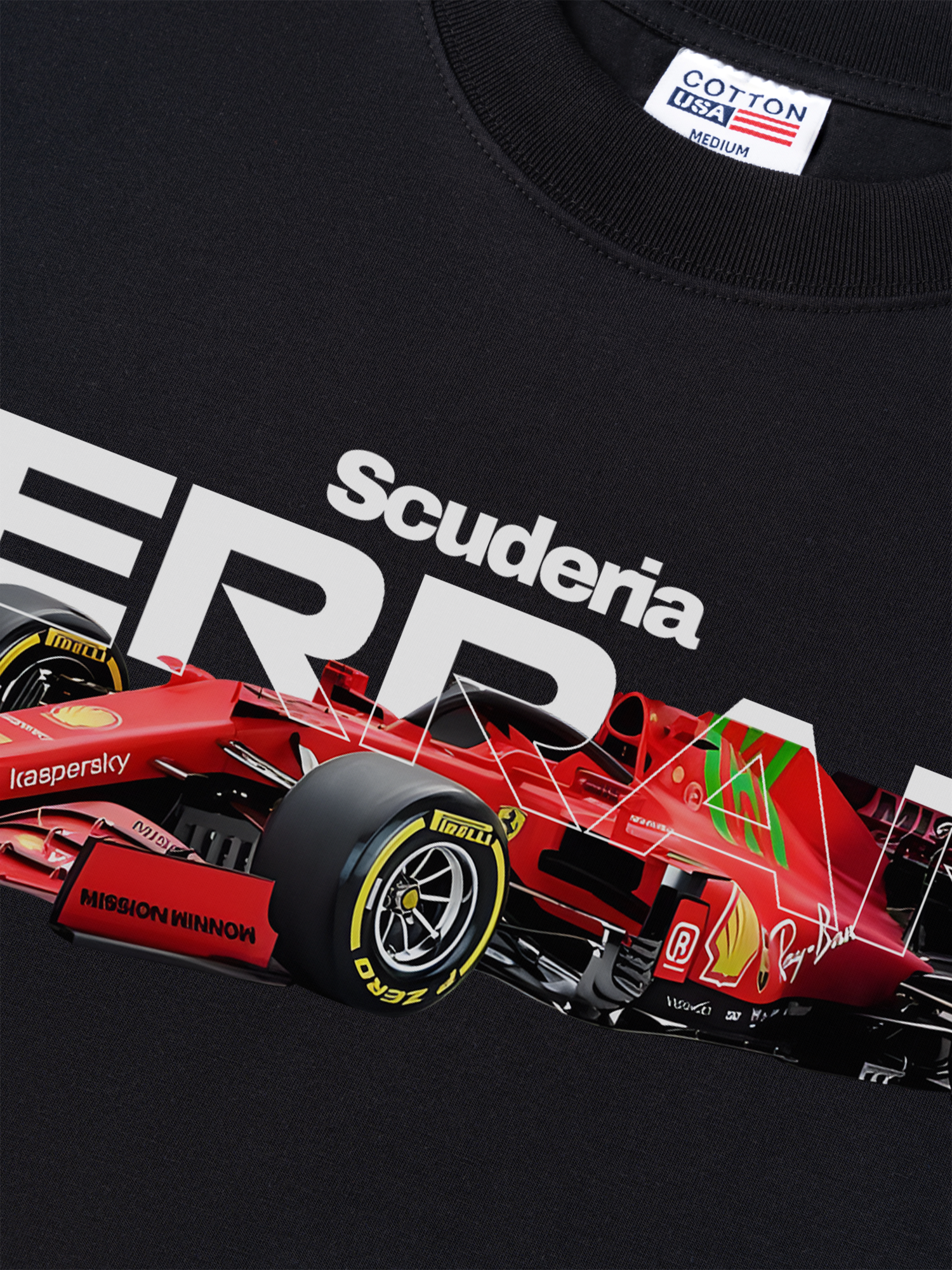 Áo Thun Relaxed Fit Ferrari The Pracing Horse