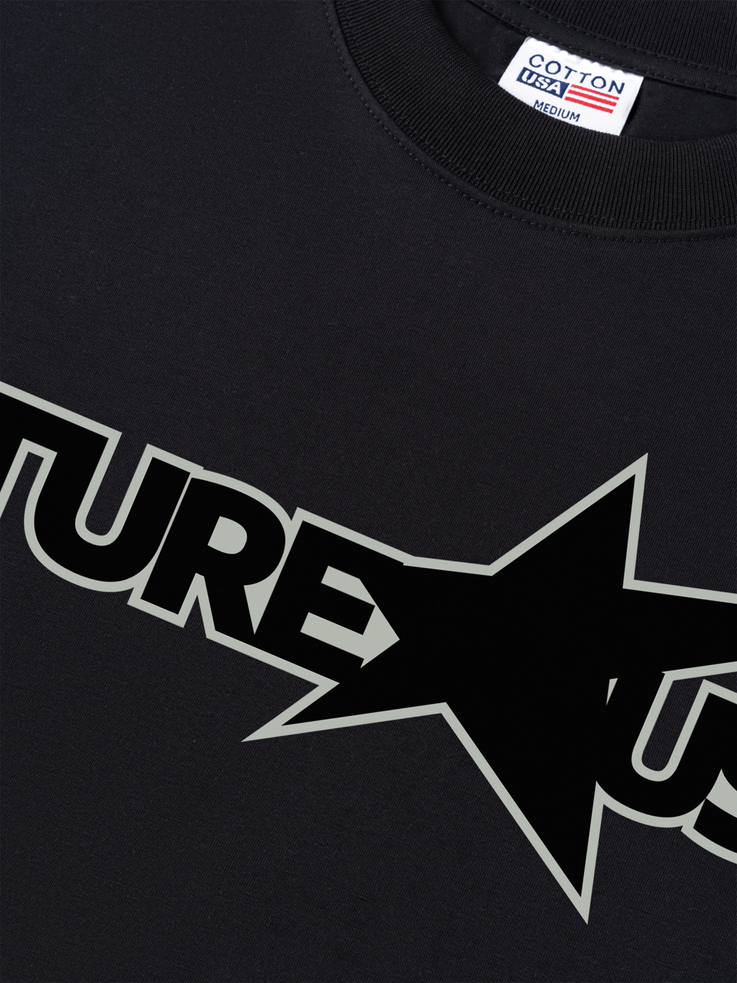 Áo Thun Relaxed Fit USA Culture Star