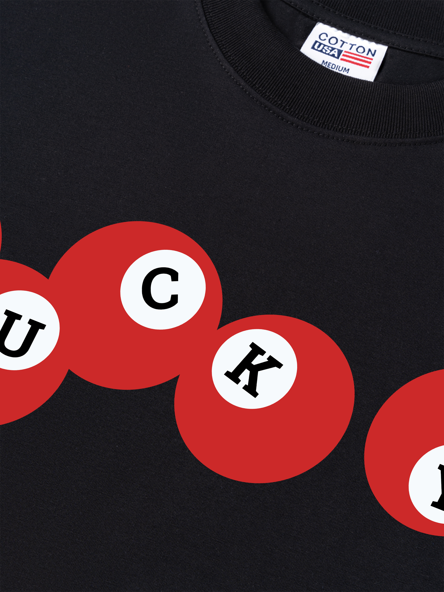 Áo Thun Relaxed Fit Billiards Cue of Fortune