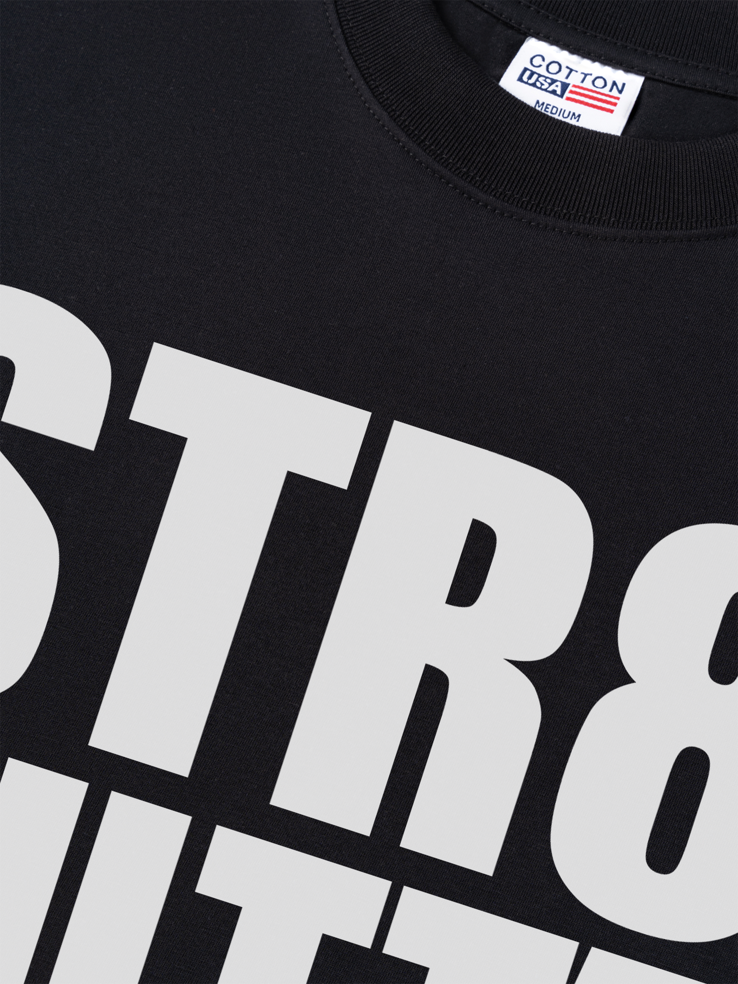 Áo Thun Relaxed Fit Rapper NWA Straight Outta Compton Typo