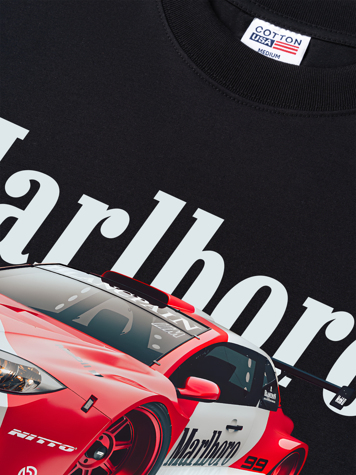 Áo Thun Relaxed Fit Marlboro BMW M1 Race Car