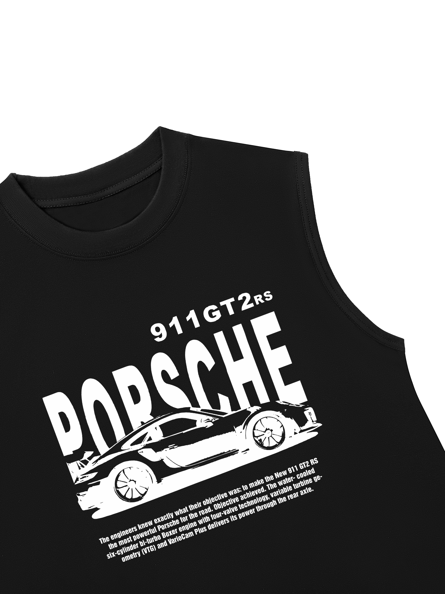 Áo Ba Lỗ Relaxed Fit Porsche The Engineers