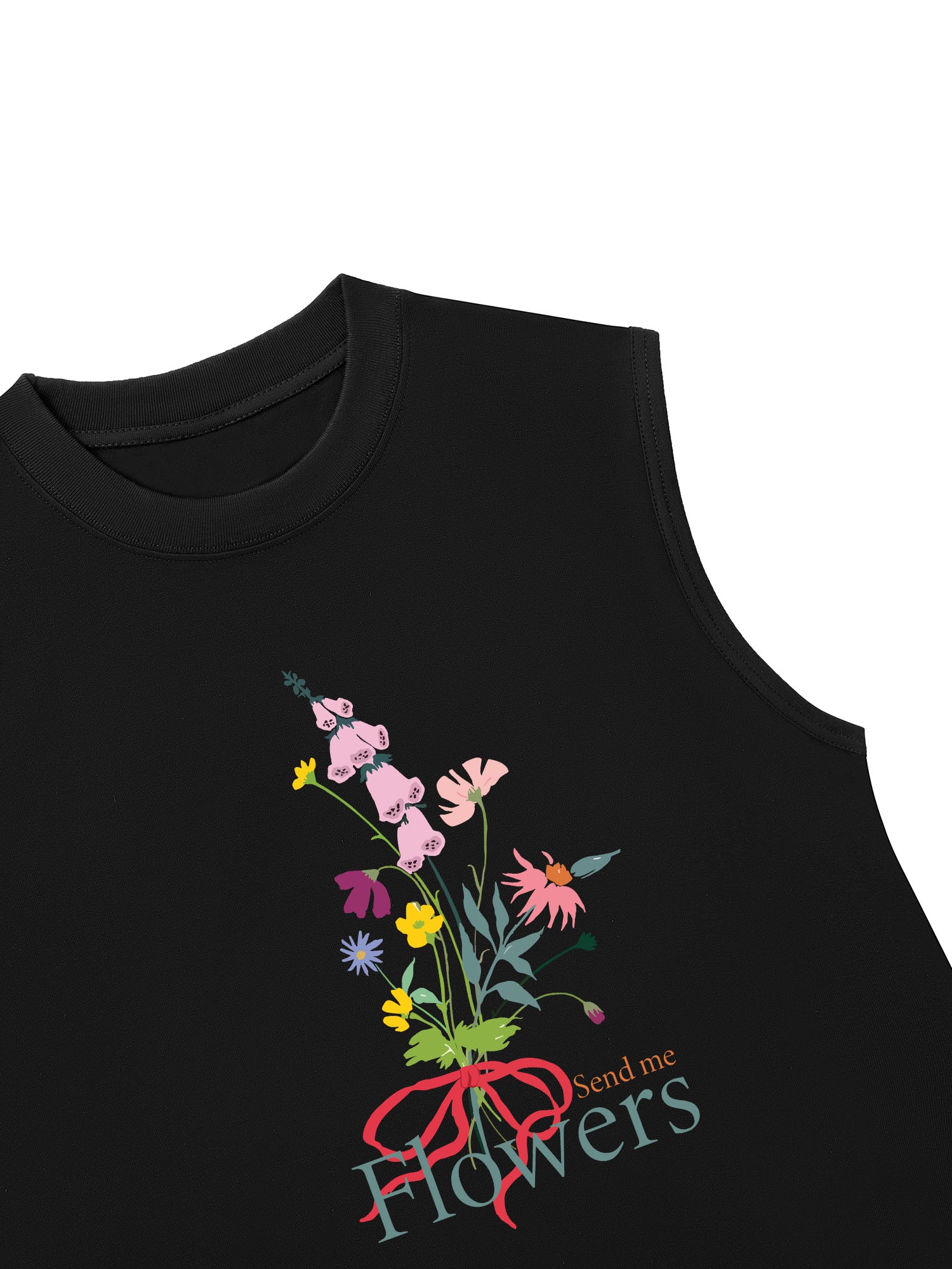 Áo Ba Lỗ Relaxed Fit Send me Flowers