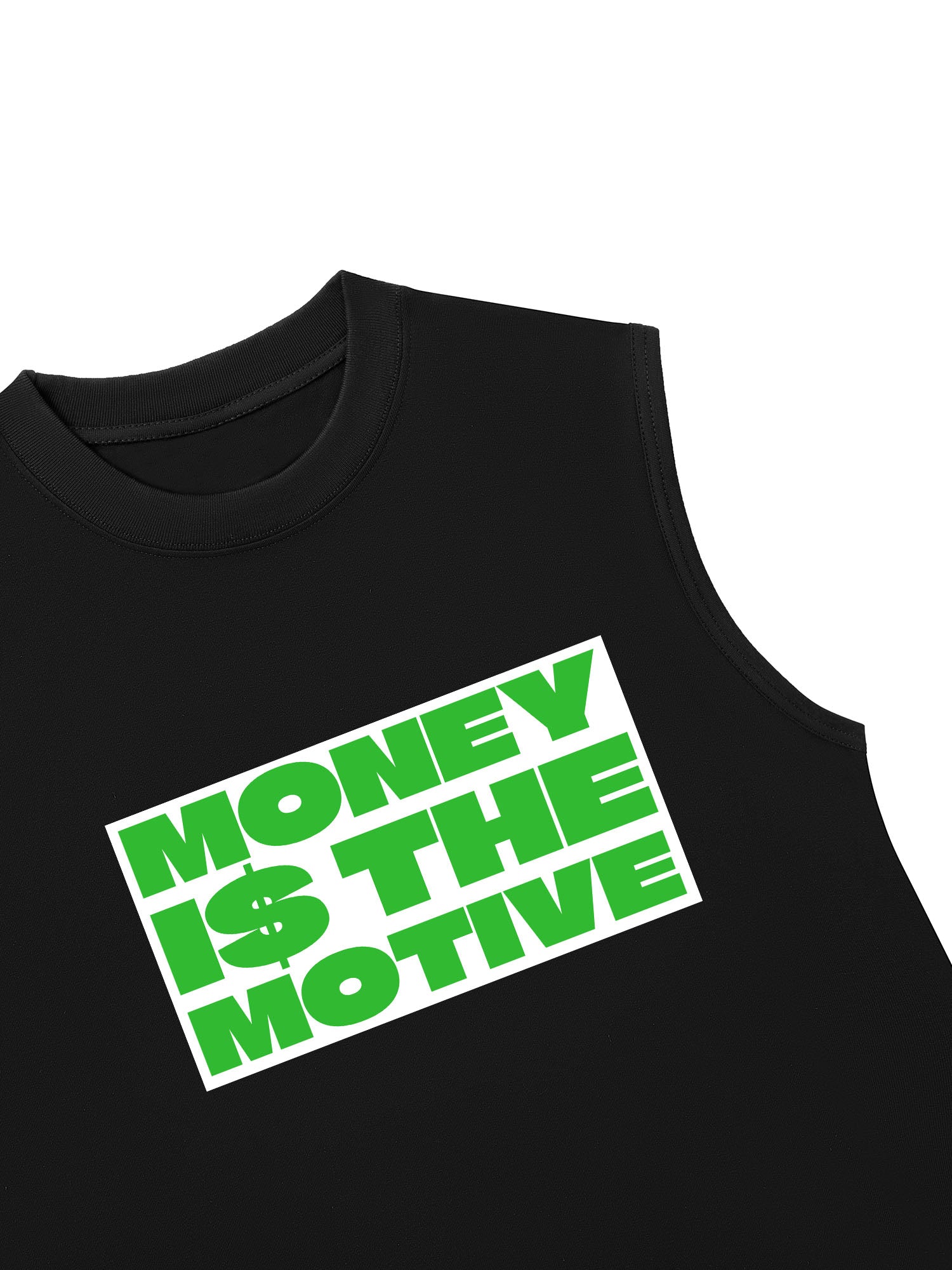 Áo Ba Lỗ Relaxed Fit Money Is The Motive