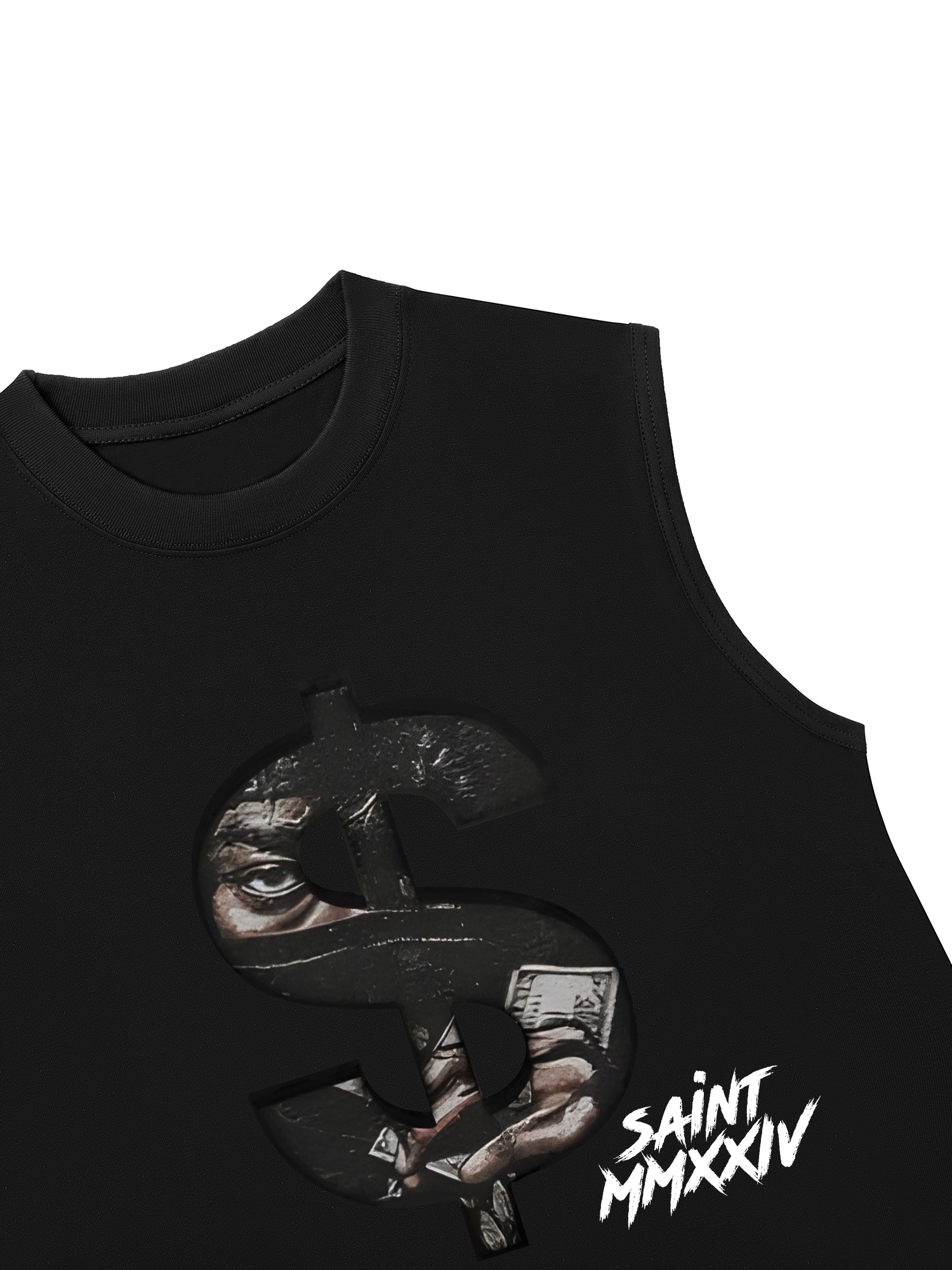 Áo Ba Lỗ Relaxed Fit Get Rich or Die Tryin 50 Cent