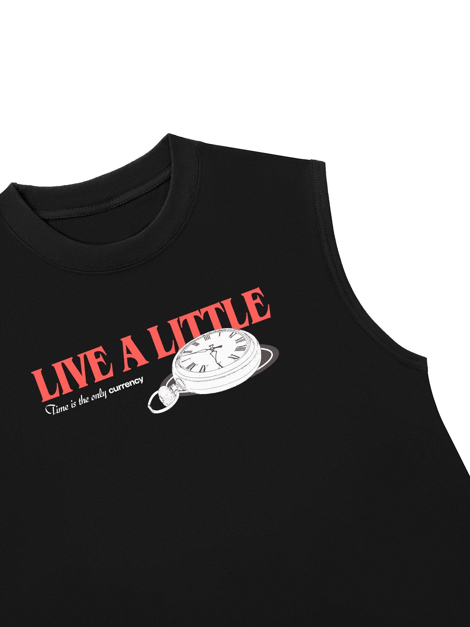 Áo Ba Lỗ Relaxed Fit Live A Little