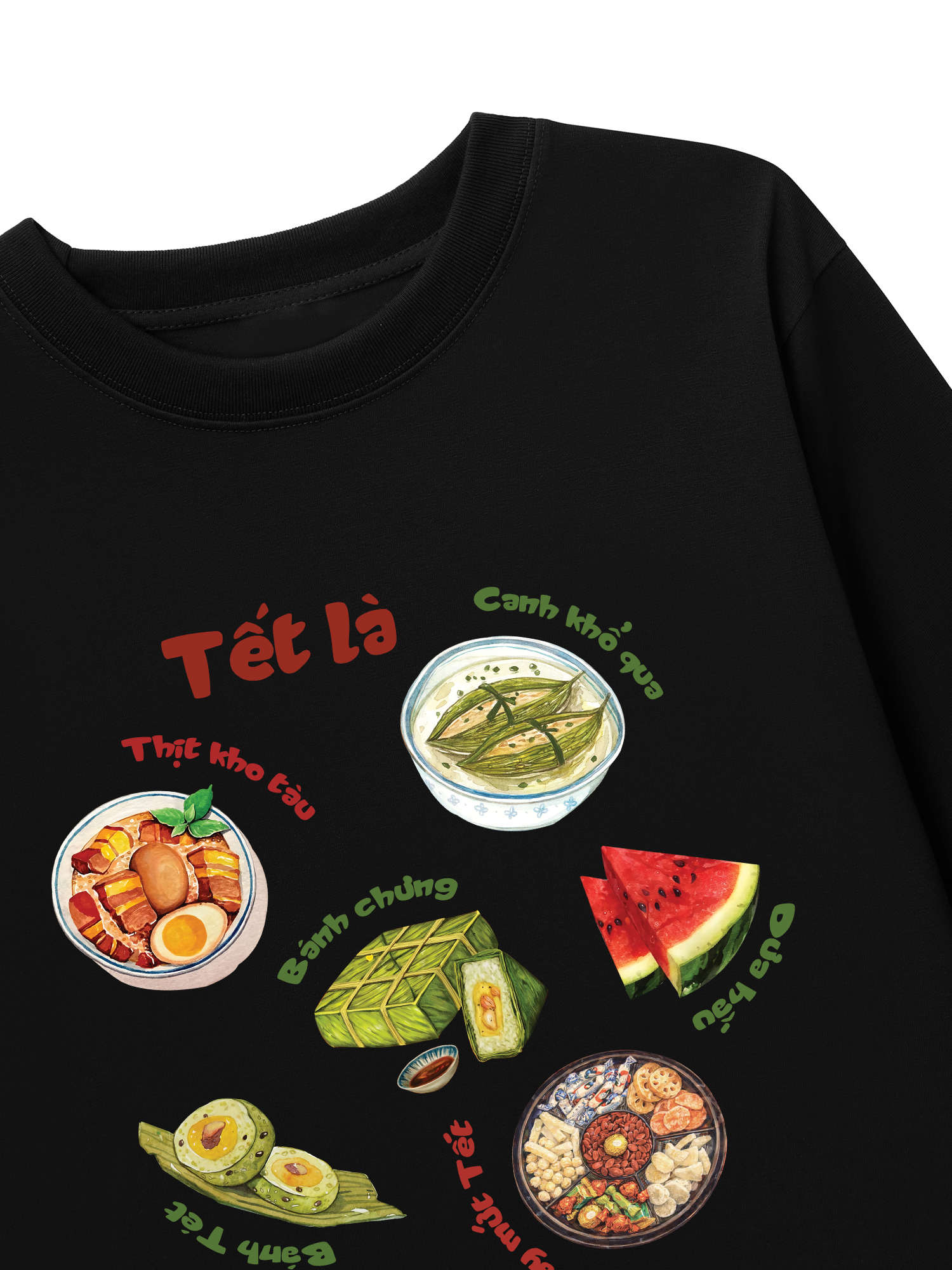 Áo Thun Dài Tay Tết Là 1