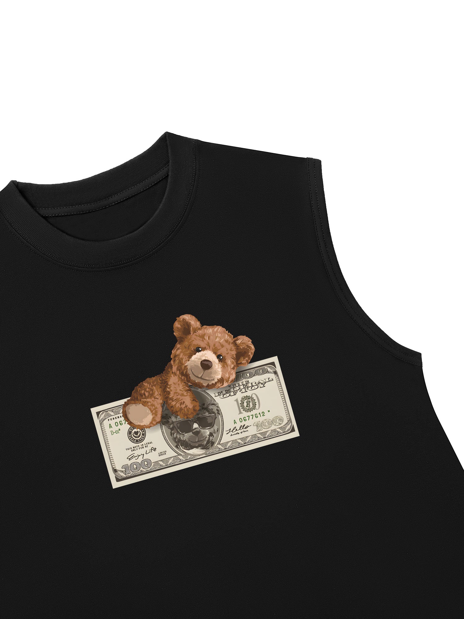 Áo Ba Lỗ Relaxed Fit Teddy Dolar