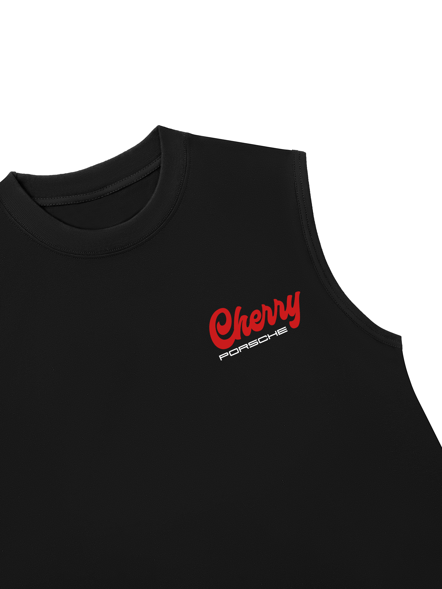 Áo Ba Lỗ Relaxed Fit Porsche Red Cherry Mood