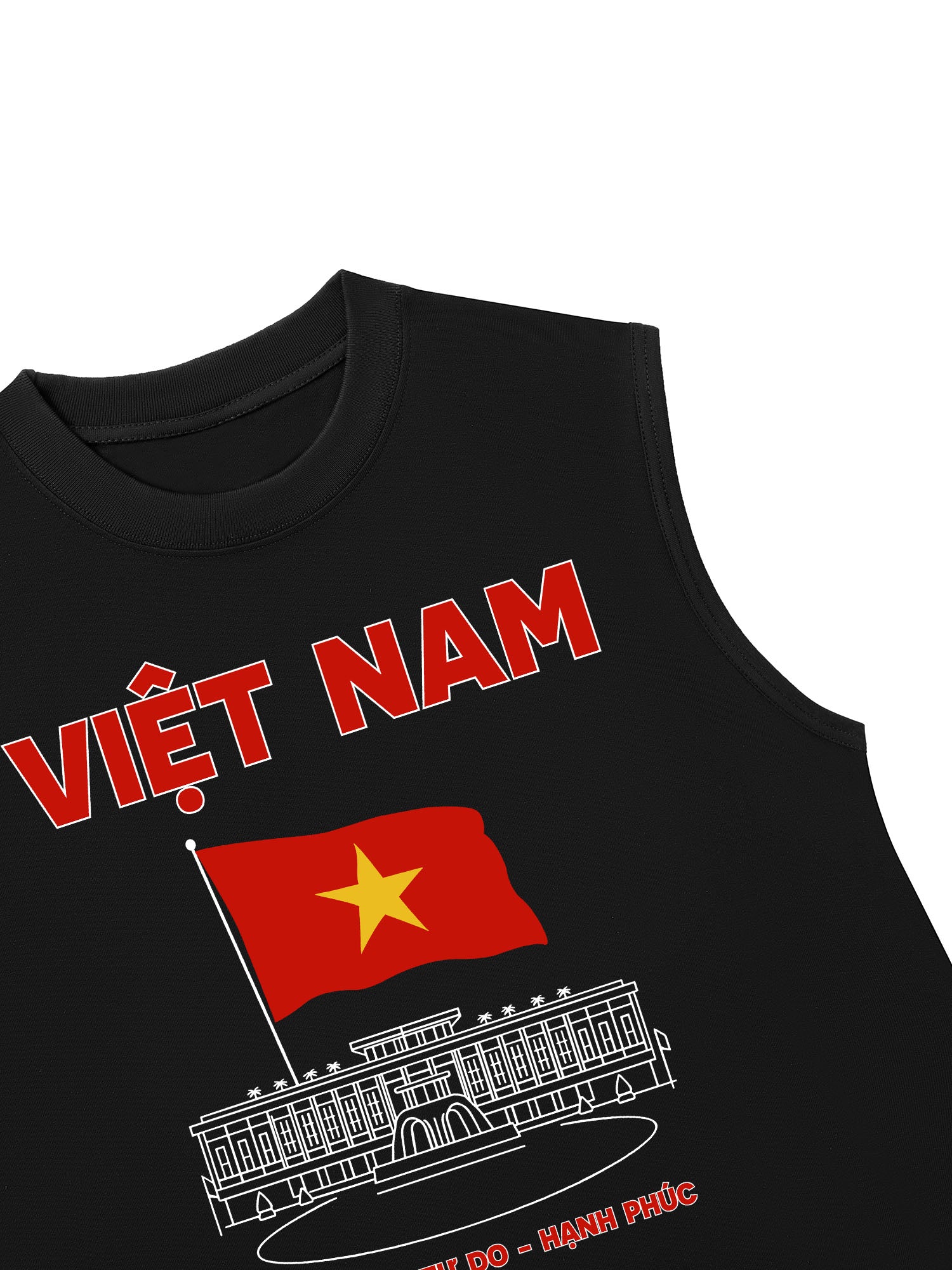 Áo Ba Lỗ Relaxed Fit Việt Nam Độc Lập