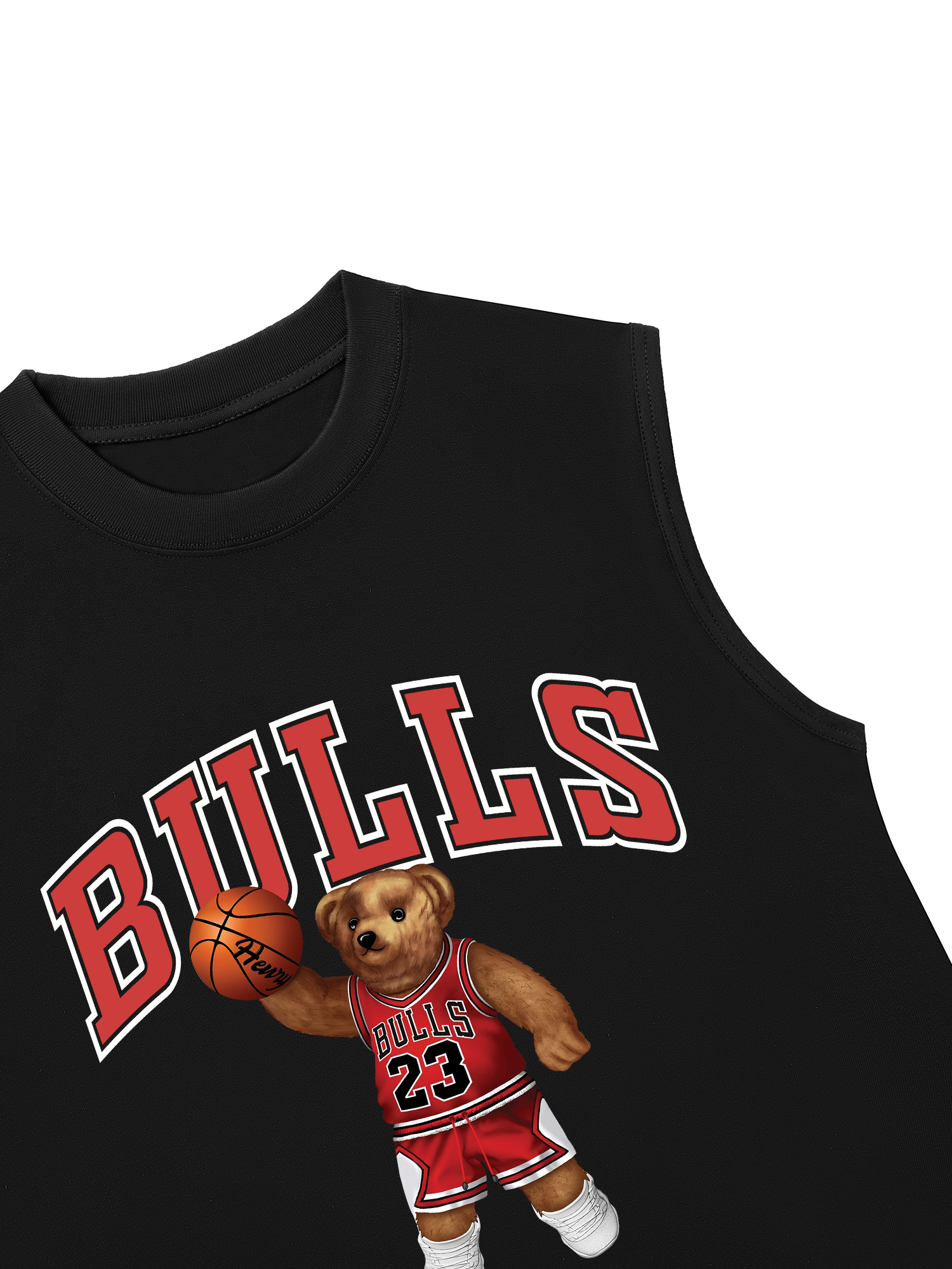 Áo Ba Lỗ Relaxed Fit Basketball BullBear