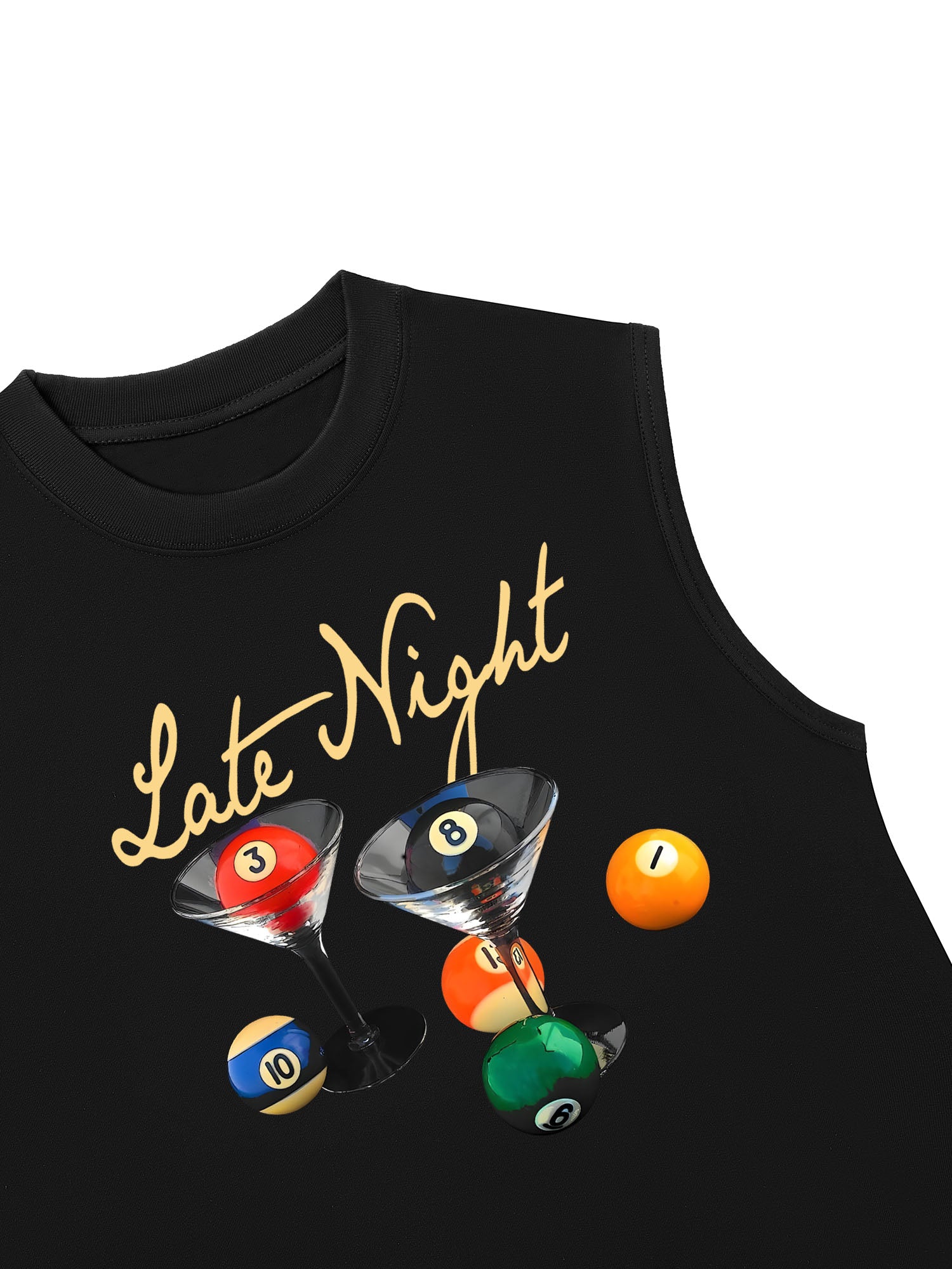 Áo Ba Lỗ Relaxed Fit Late Night