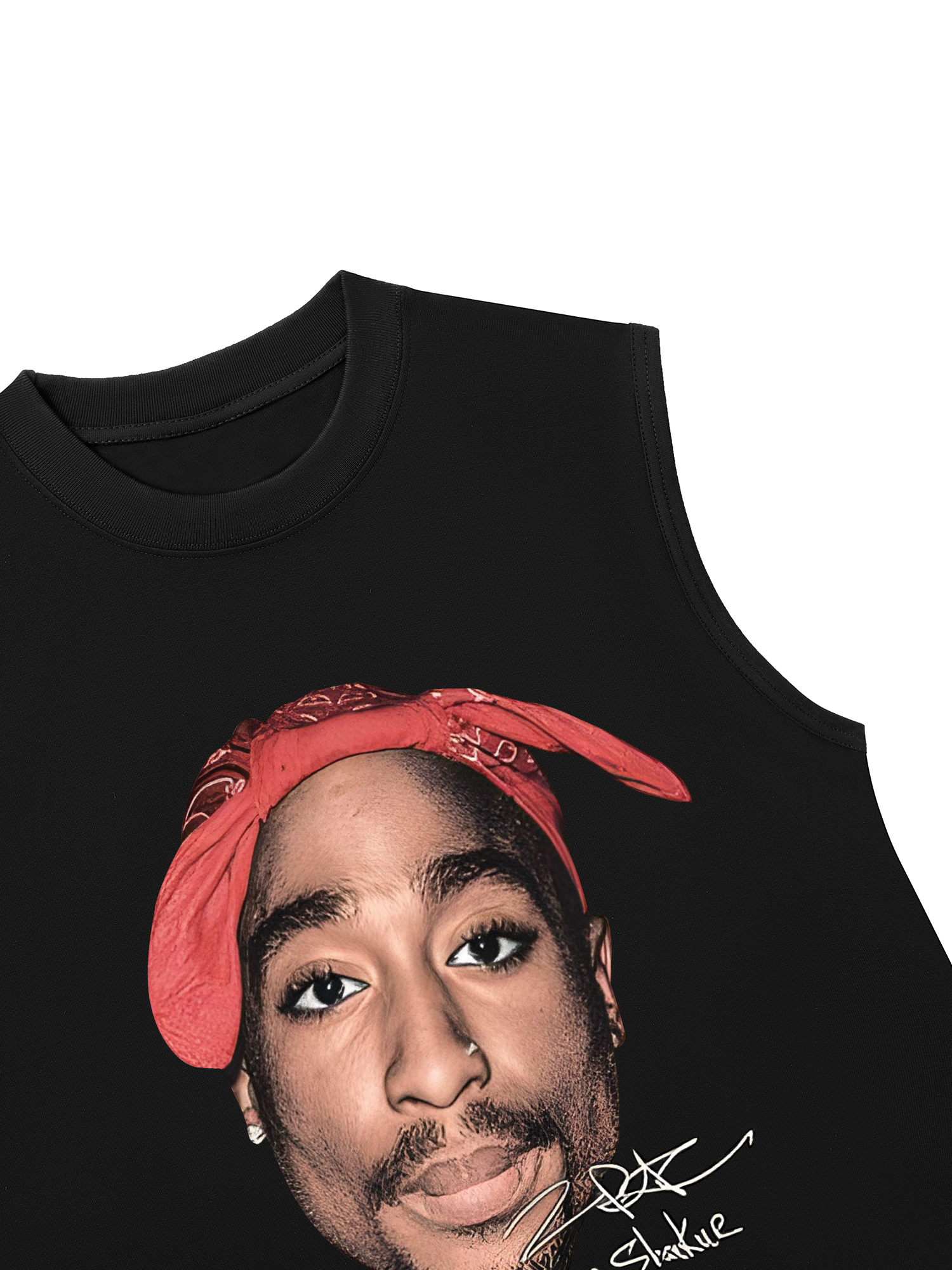 Áo Ba Lỗ Relaxed Fit Rapper 2Pac All Eyes On Me