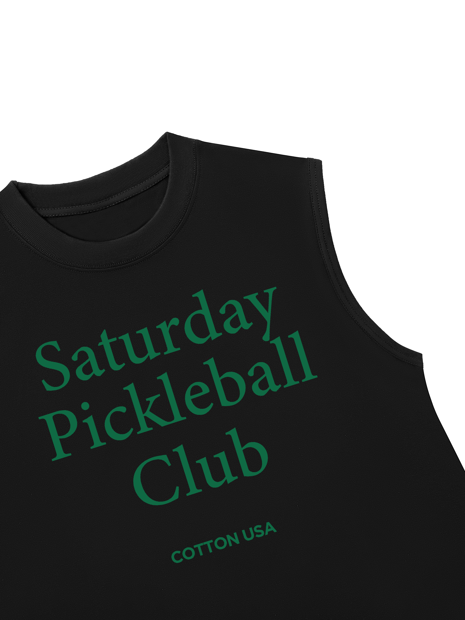 Áo Ba Lỗ Relaxed Fit Saturday Pickleball Club