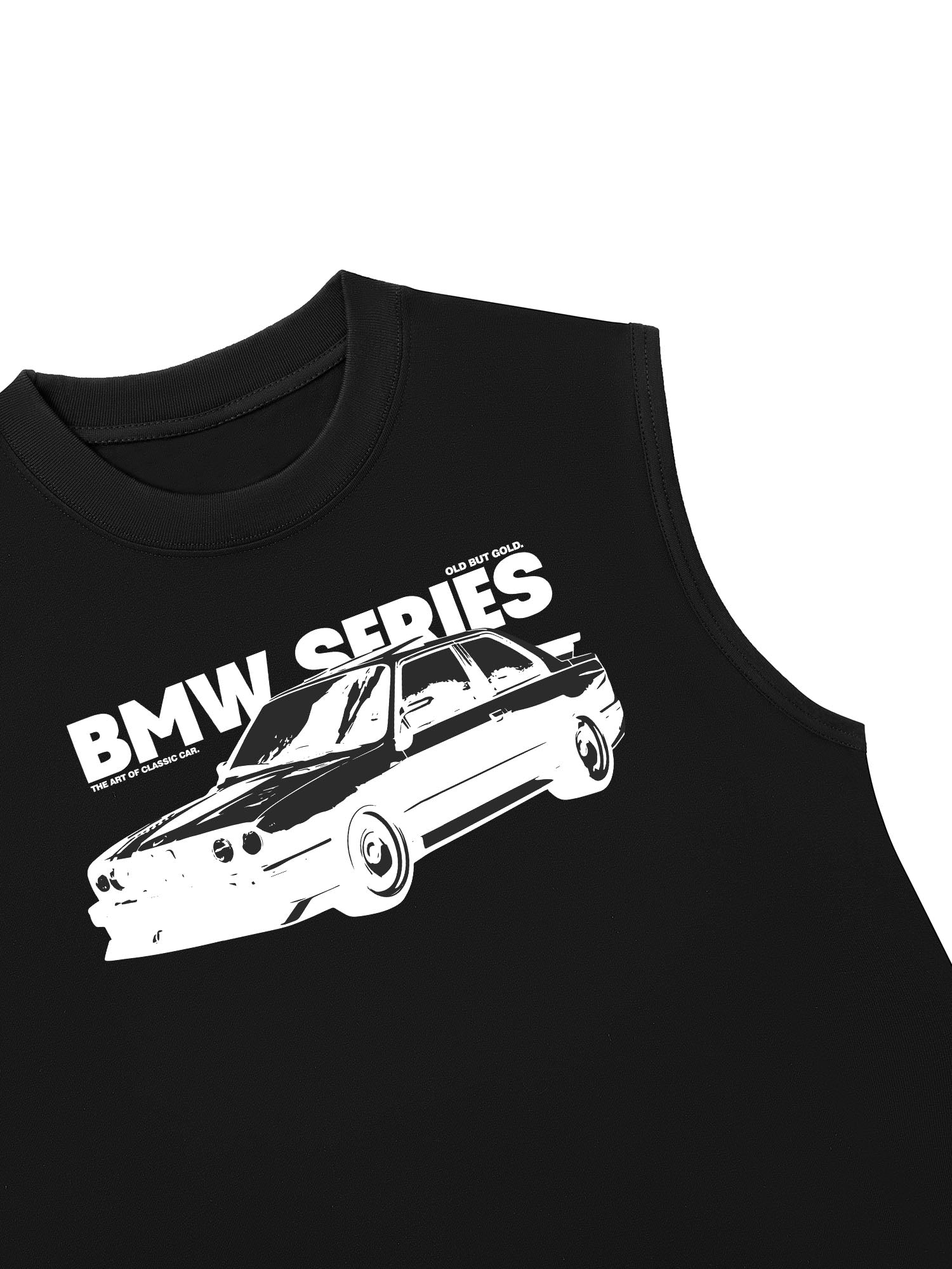 Áo Ba Lỗ Relaxed Fit BMW Series Old But Gold