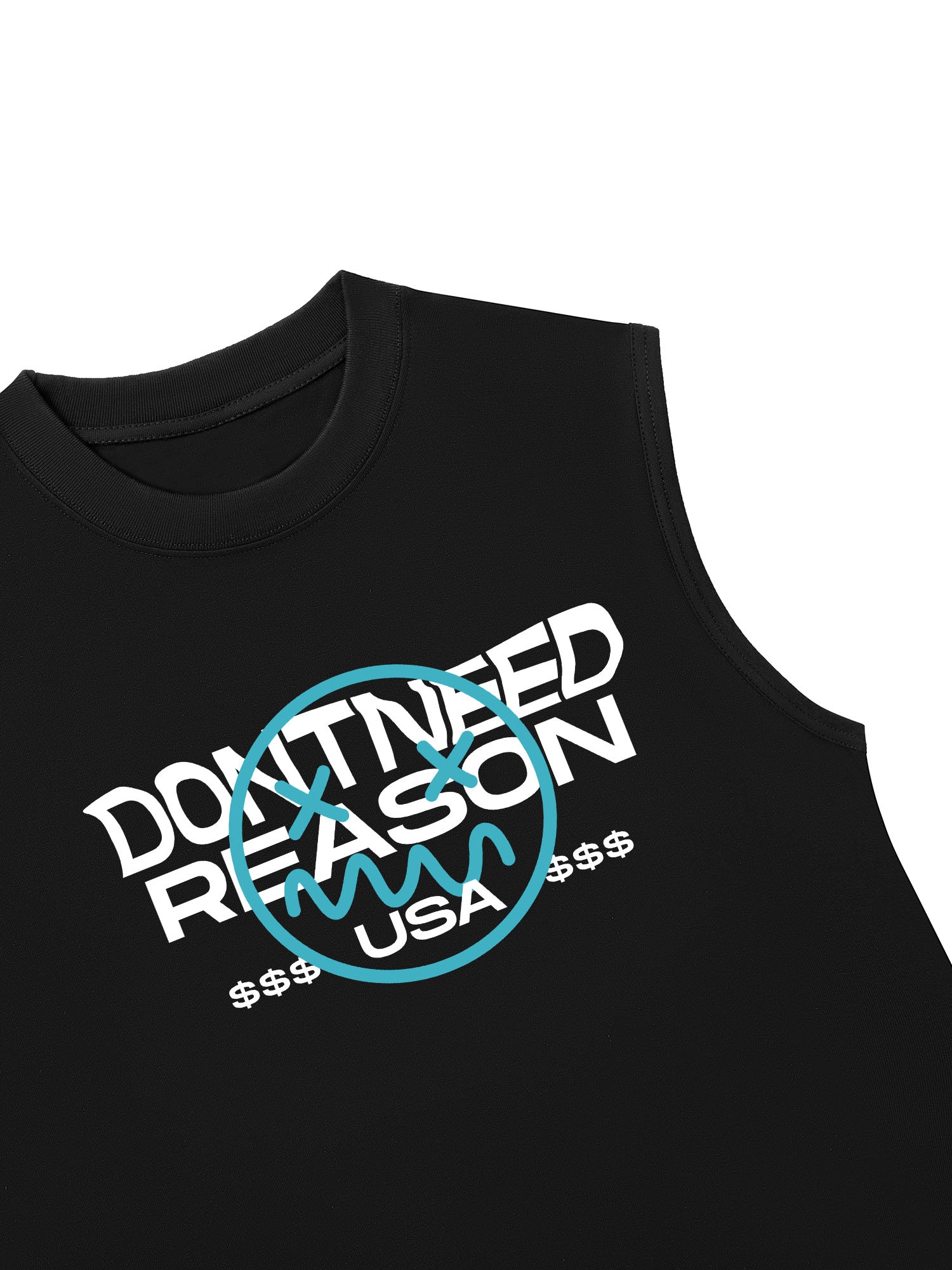 Áo Ba Lỗ Relaxed Fit USA Dont Need Reason
