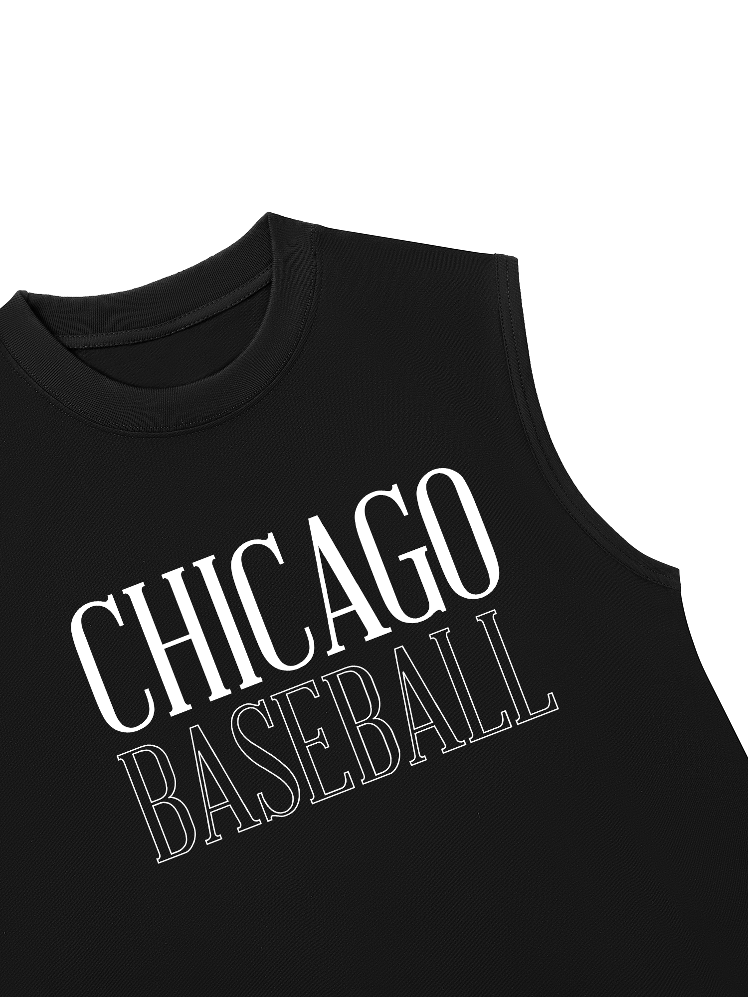 Áo Ba Lỗ Relaxed Fit Baseball Basic Chicago