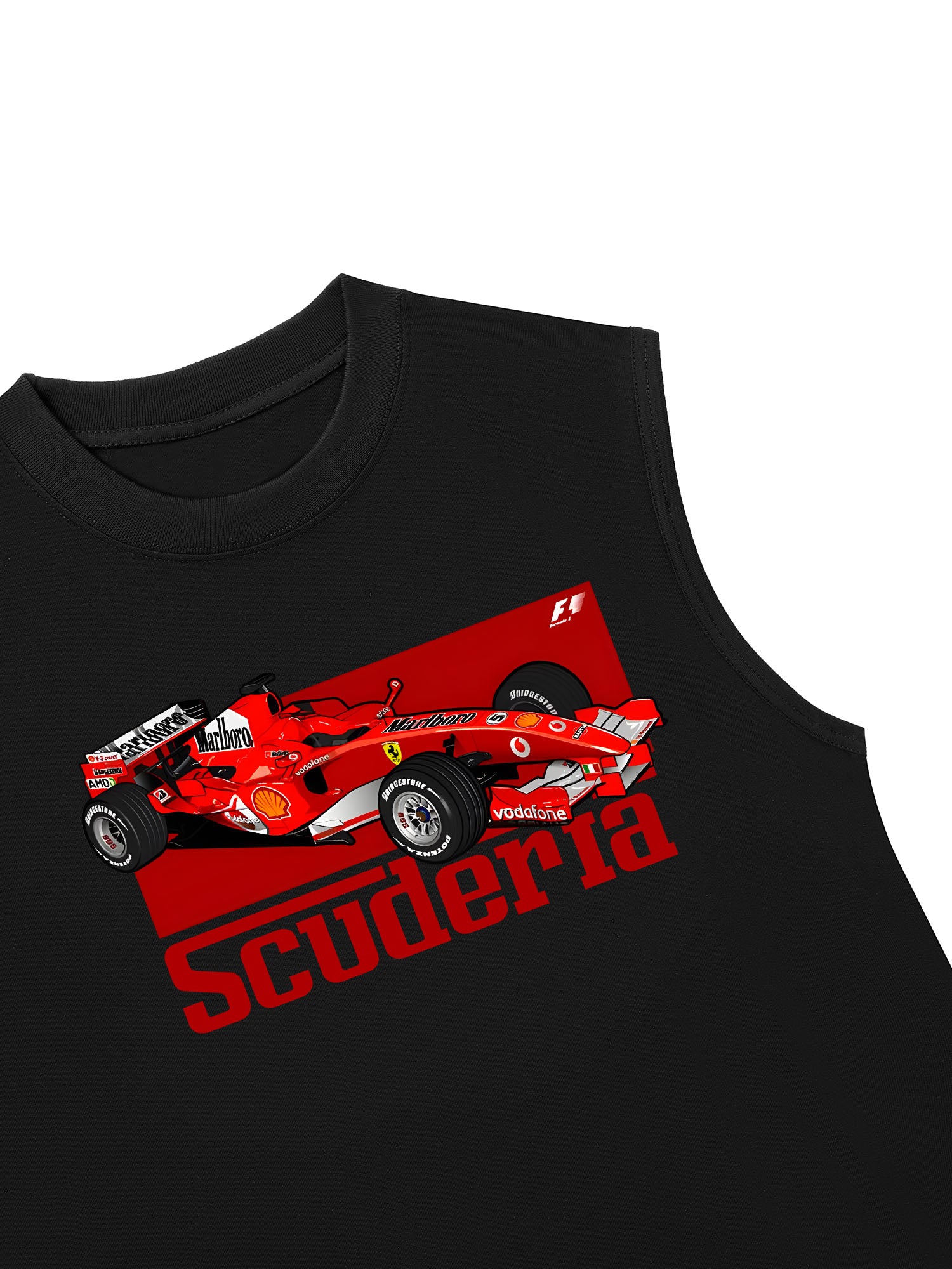 Áo Ba Lỗ Relaxed Fit Ferrari Scuderia Race