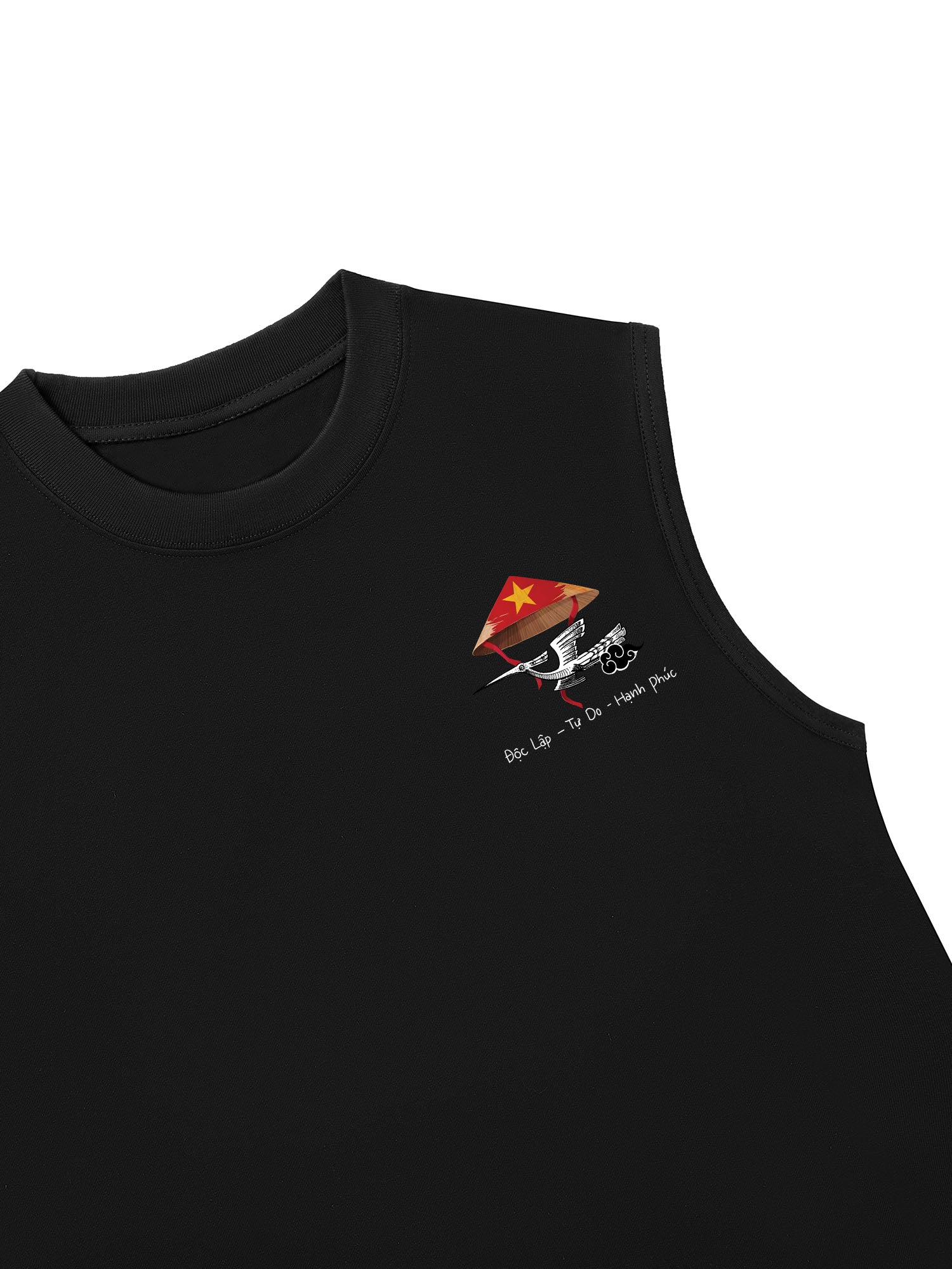 Áo Ba Lỗ Relaxed Fit Độc Lập - Tự Do - Hạnh Phúc 2