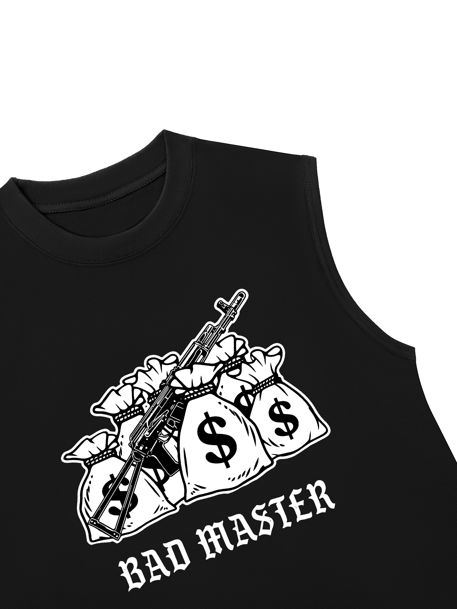 Áo Ba Lỗ Relaxed Fit Money Bad Master