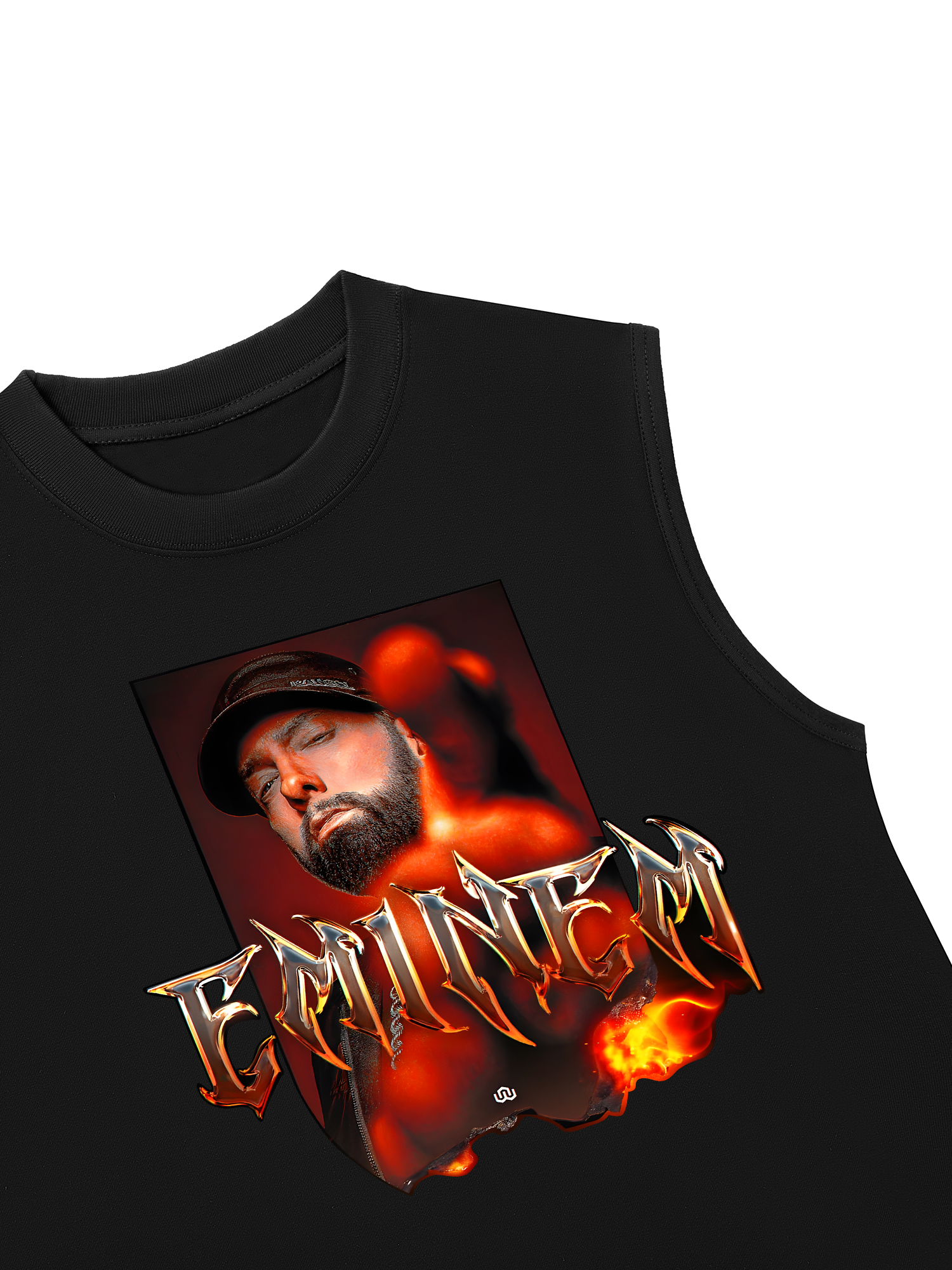 Áo Ba Lỗ Relaxed Fit Rapper Eminem Inferno